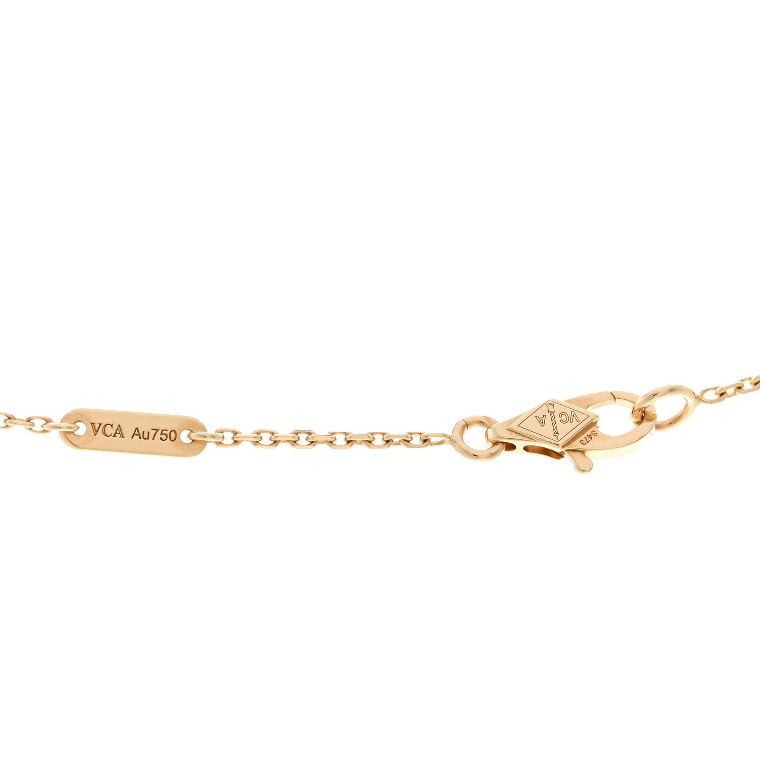ヴァンクリーフ＆アーペル スウィートアルハンブラ ペンダントネックレス マザーオブパール 18K イエローゴールド VAN CLEEF & ARPELS SWEET ALHAMBRA PENDANT NECKLACE MOTHER OF PEARL 18K YELLOW GOLD