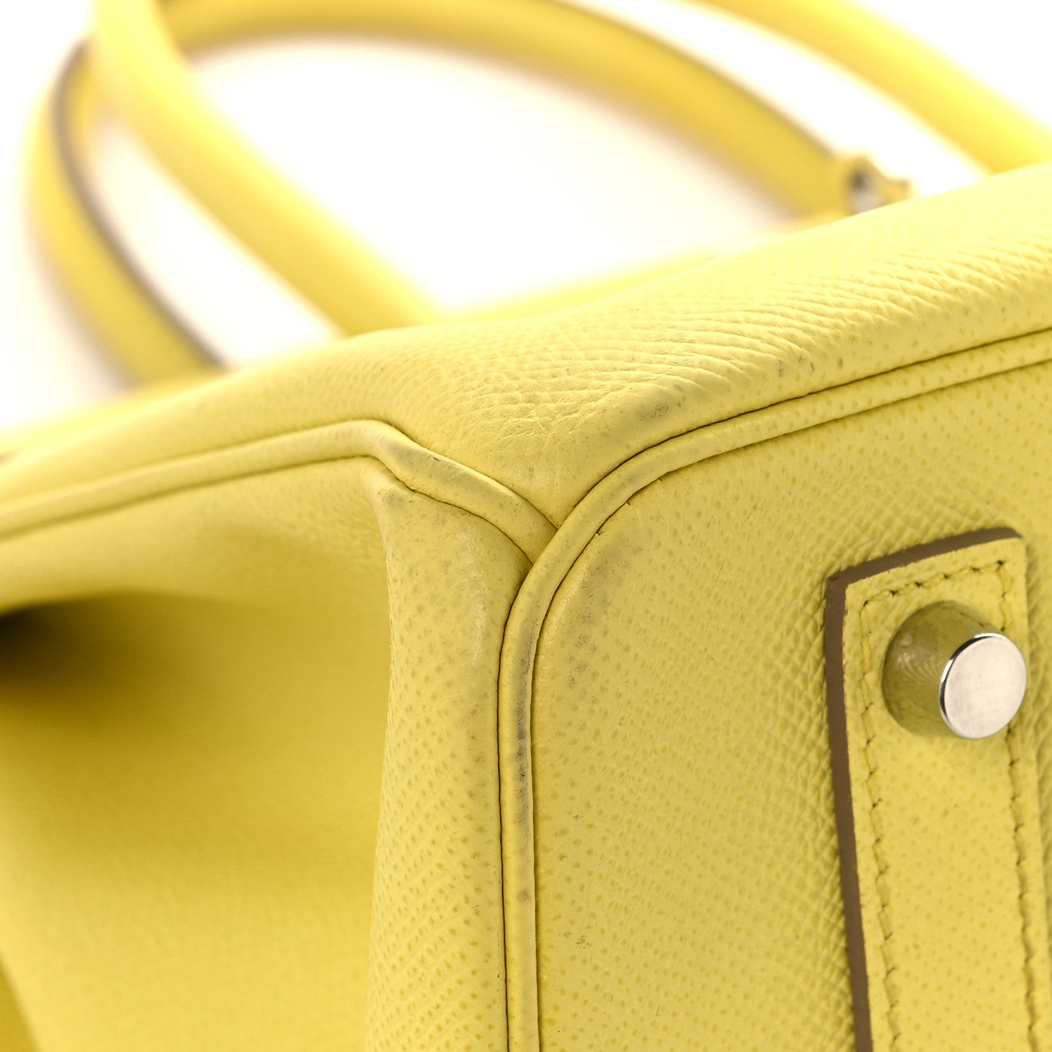 エルメス バーキン 35 Lime エプソン シルバー金具 HERMES BIRKIN 35 LIME EPSOM SILVER HARDWARE