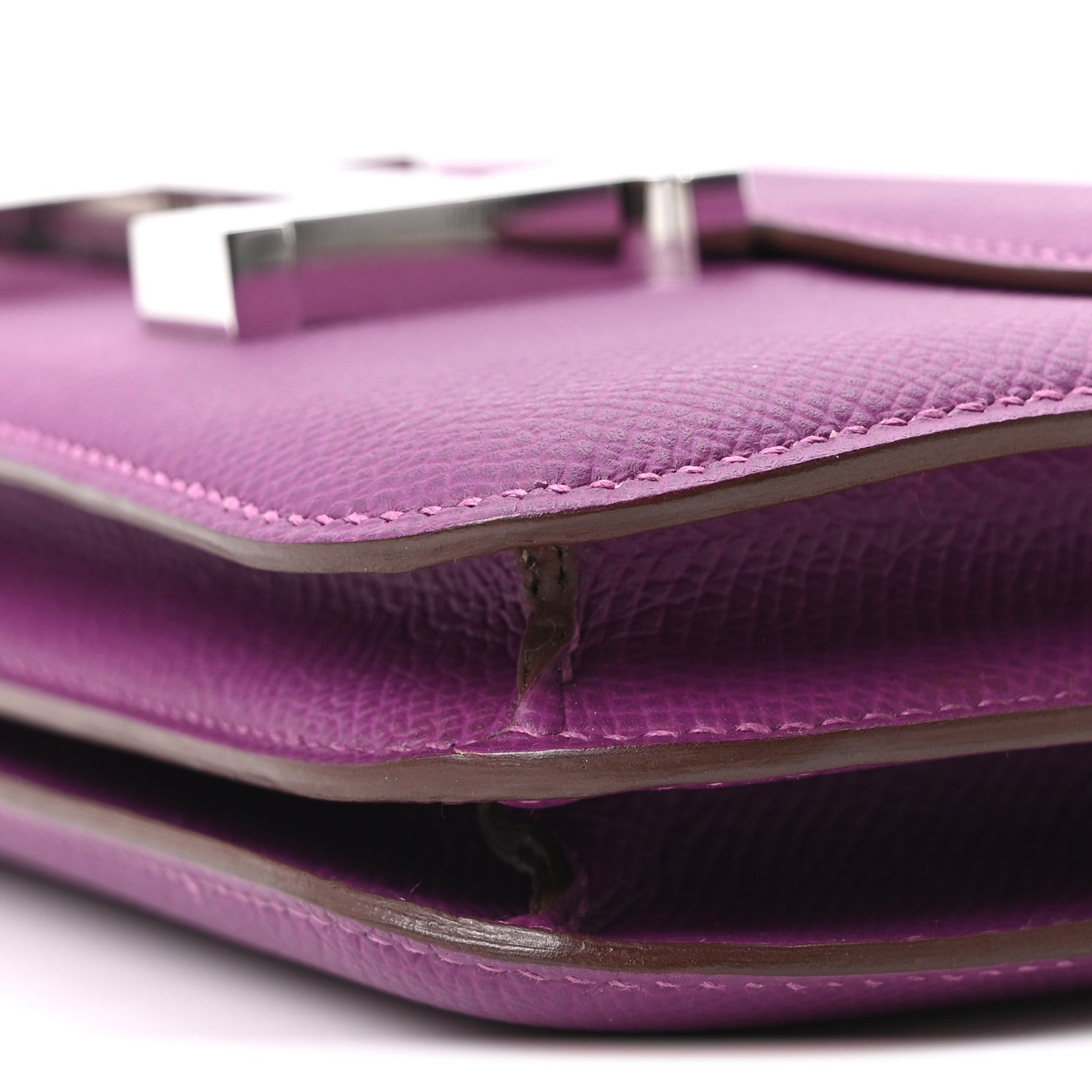 エルメス ミニコンスタンス 18 Anemone エプソン シルバー金具 HERMES MINI CONSTANCE 18 ANEMONE EPSOM SILVER HARDWARE