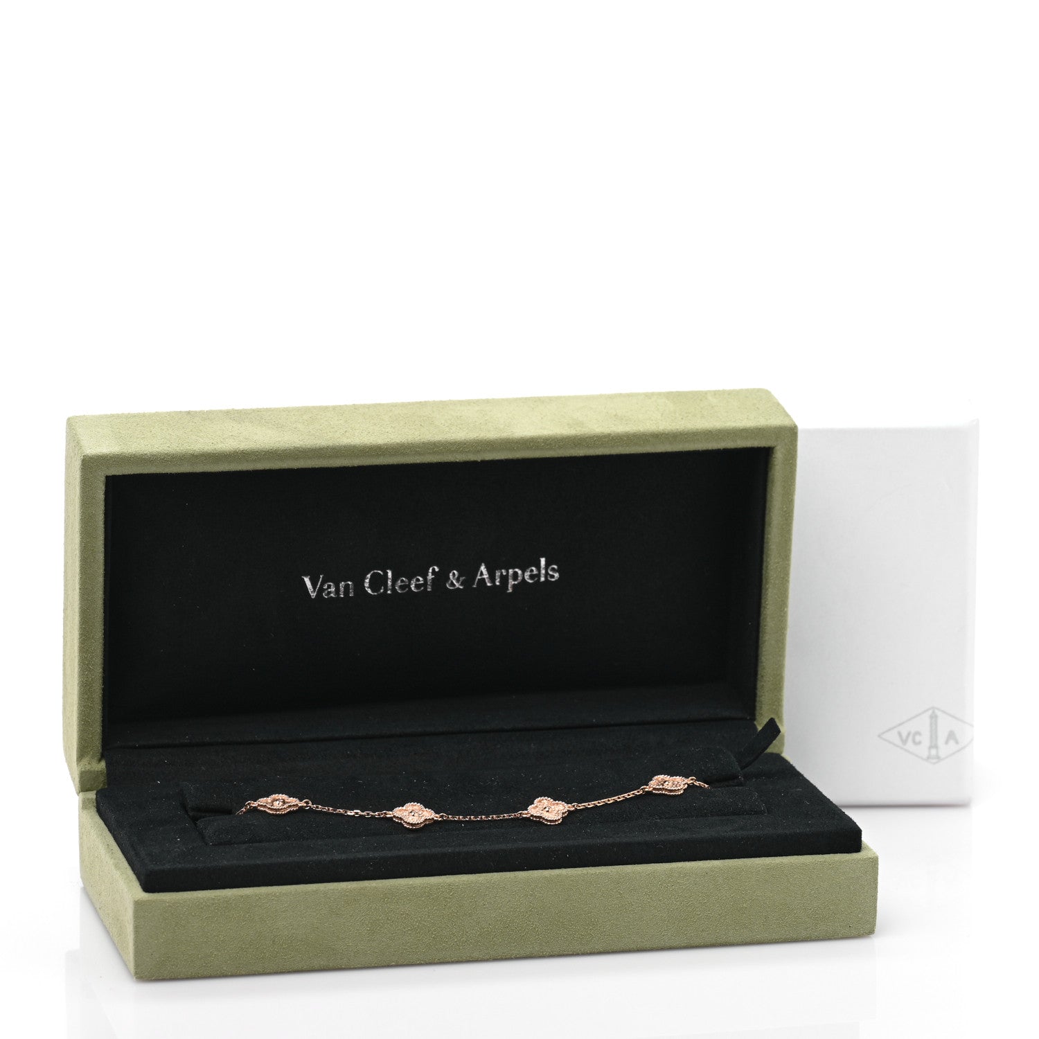 ヴァンクリーフ＆アーペル スウィートアルハンブラ 6モチーフ ブレスレット 18K ローズゴールド VAN CLEEF & ARPELS SWEET ALHAMBRA 6 MOTIFS BRACELET 18K ROSE GOLD