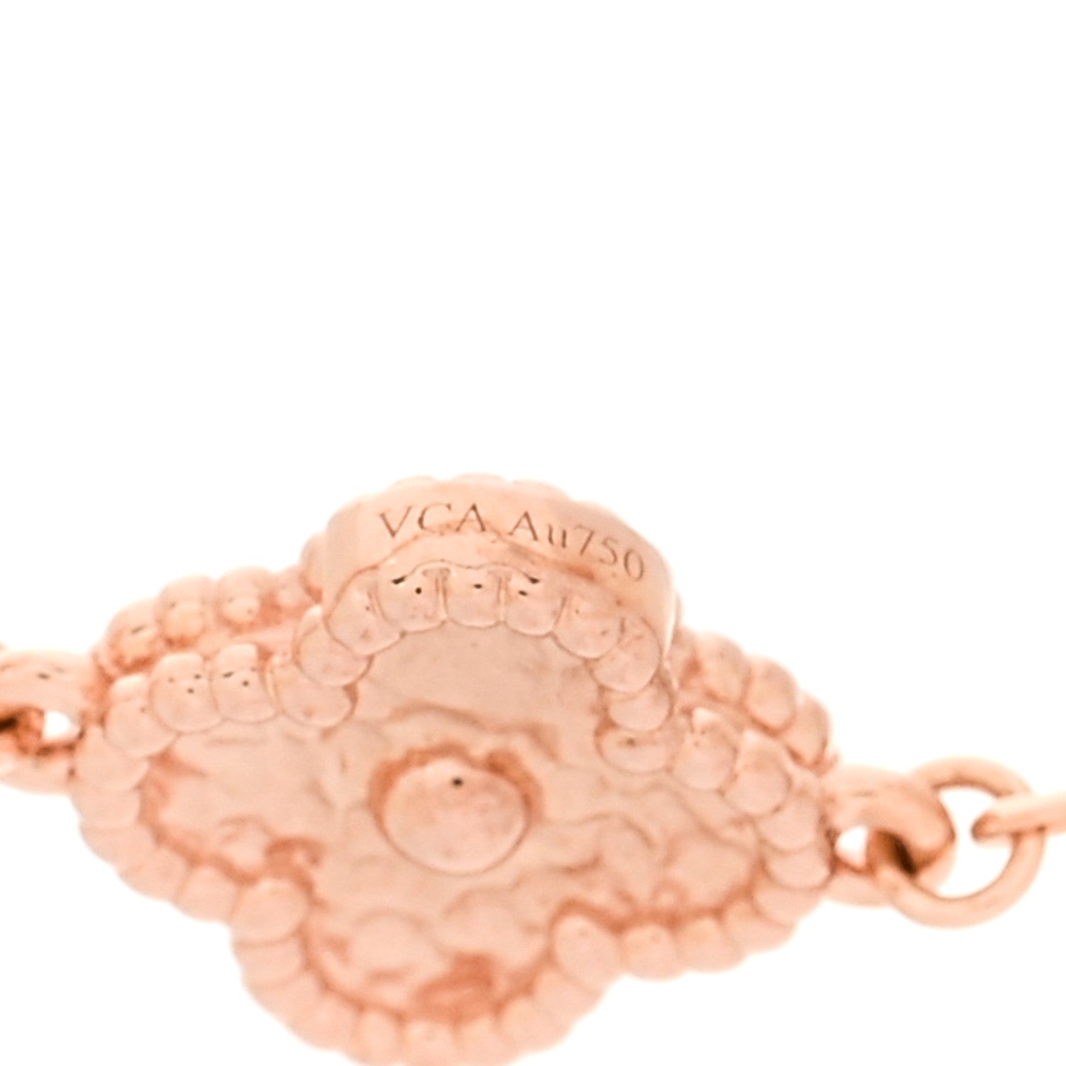 ヴァンクリーフ＆アーペル スウィートアルハンブラ 16モチーフ ネックレス 18K ローズゴールド VAN CLEEF & ARPELS SWEET ALHAMBRA 16 MOTIFS NECKLACE 18K ROSE GOLD