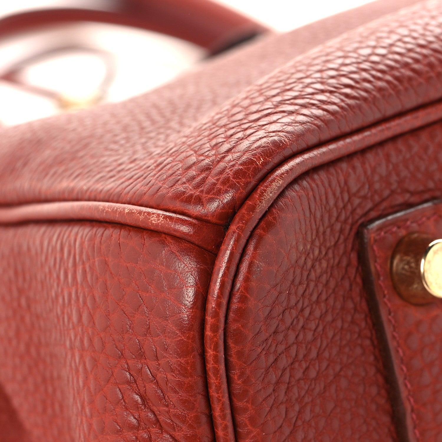 エルメス バーキン 35 ヴェルソ Brique Ebene トゴ ゴールド金具 HERMES BIRKIN 35 VERSO BRIQUE EBENE TOGO GOLD HARDWARE