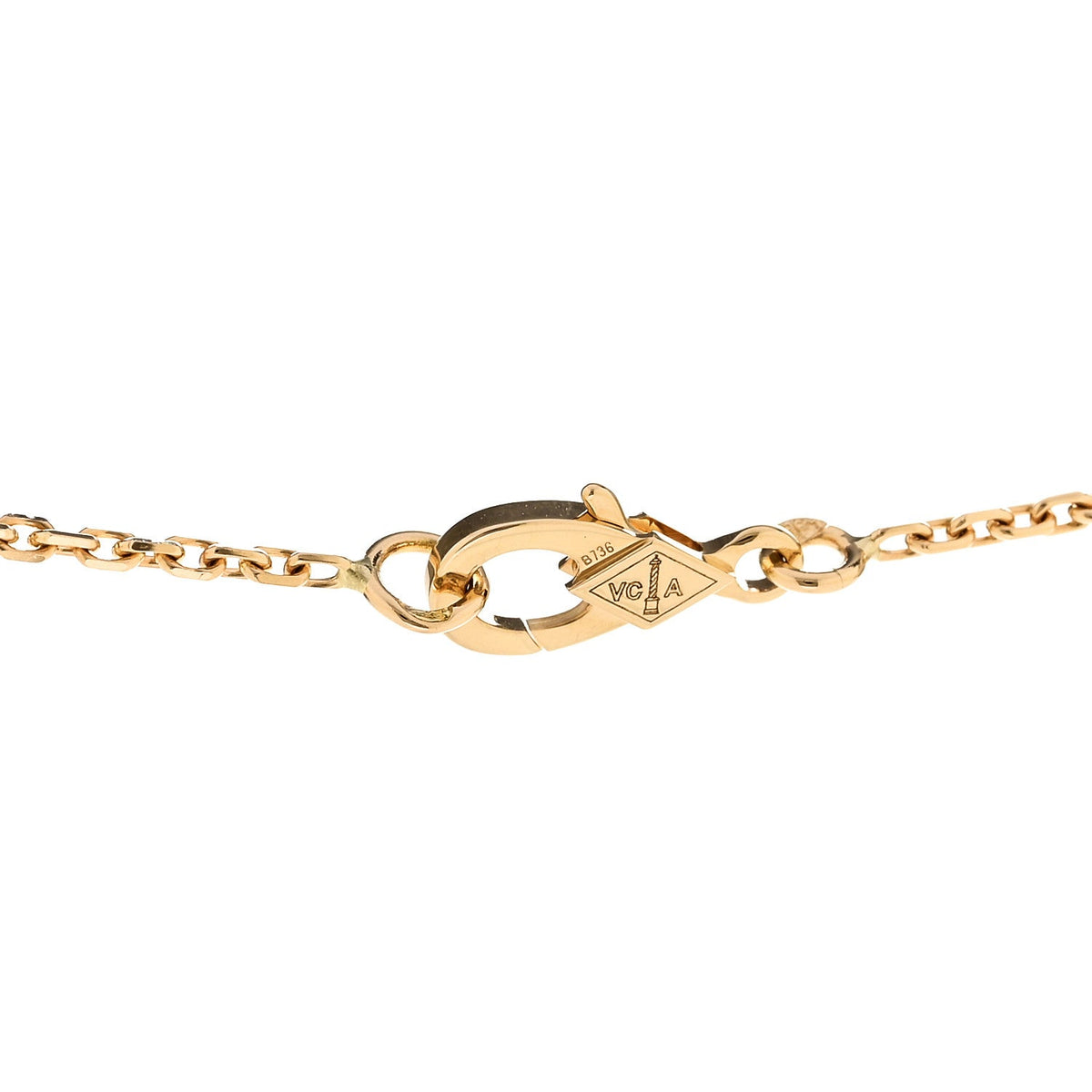 ヴァンクリーフ＆アーペル ヴィンテージアルハンブラ ペンダントネックレス マラカイト 18K イエローゴールド VAN CLEEF & ARPELS VINTAGE ALHAMBRA PENDANT NECKLACE MALACHITE 18K YELLOW GOLD