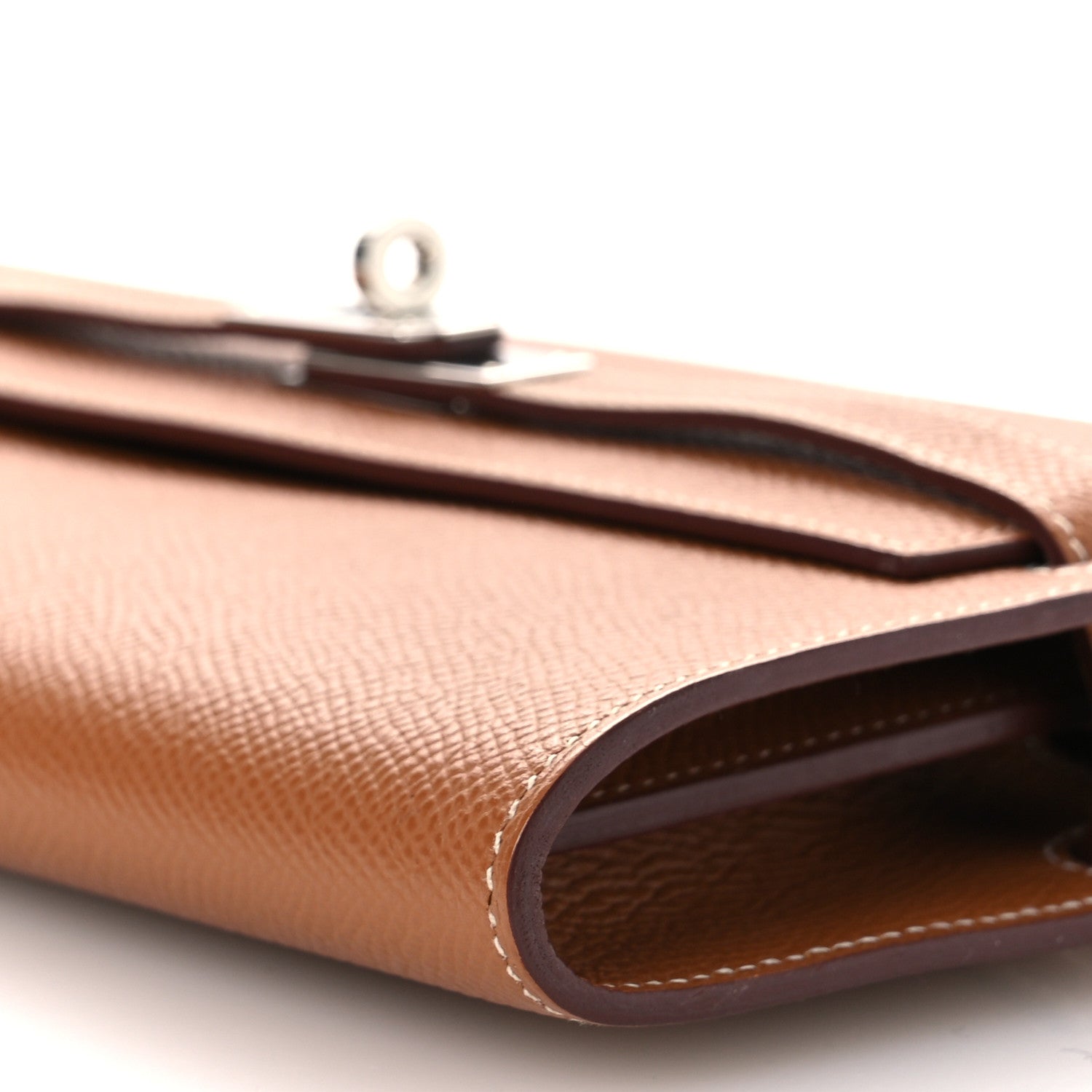 エルメス ケリートゥーゴー 長財布 Gold エプソン シルバー金具 HERMES KELLY TO GO WALLET GOLD EPSOM SILVER HARDWARE