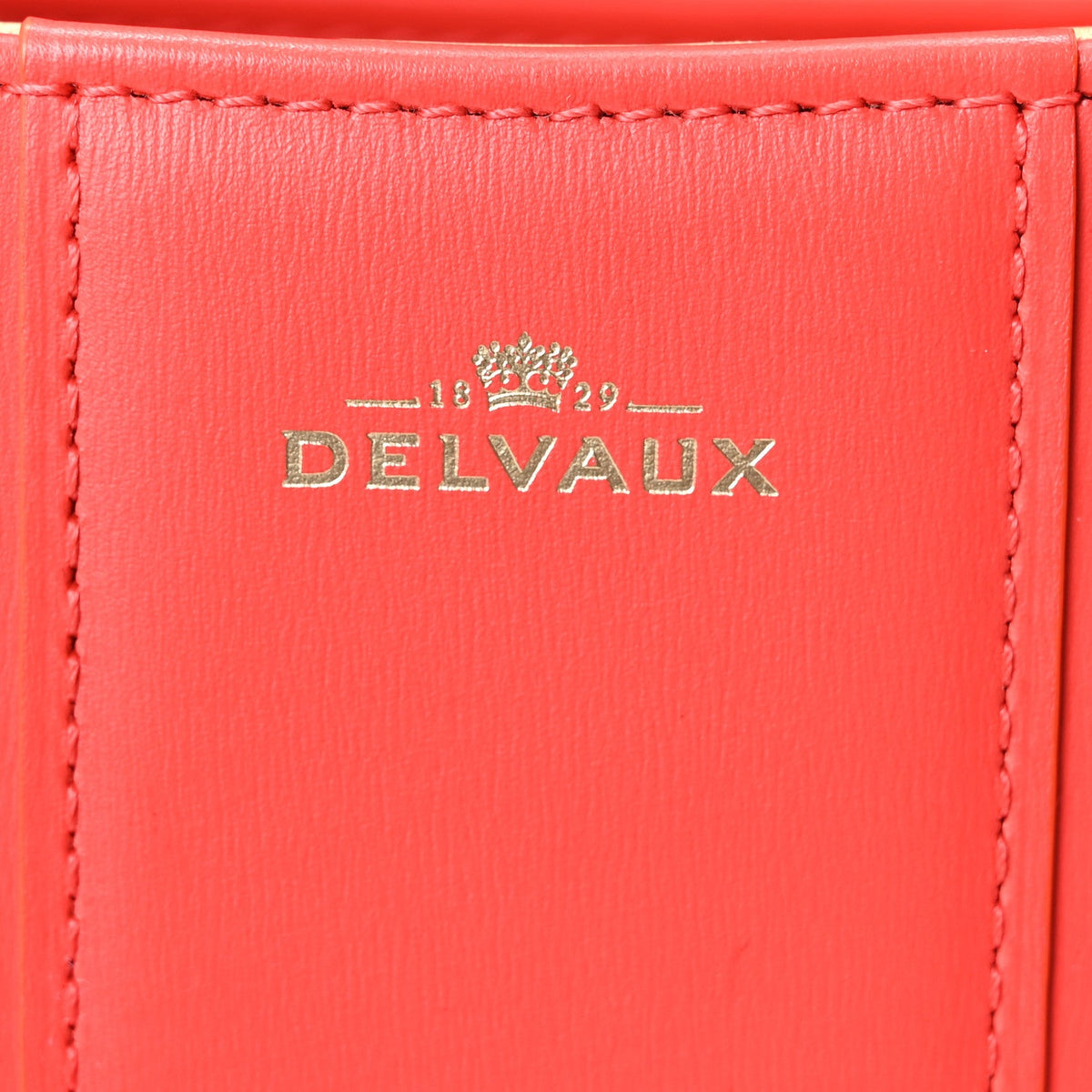 デルヴォー ブリヨン ミニ ショルダーバッグ Red ボックスカーフスキン ゴールド金具 DELVAUX BRILLANT MINI SHOULDER BAG RED BOX CALFSKIN GOLD HARDWAREソフトパン