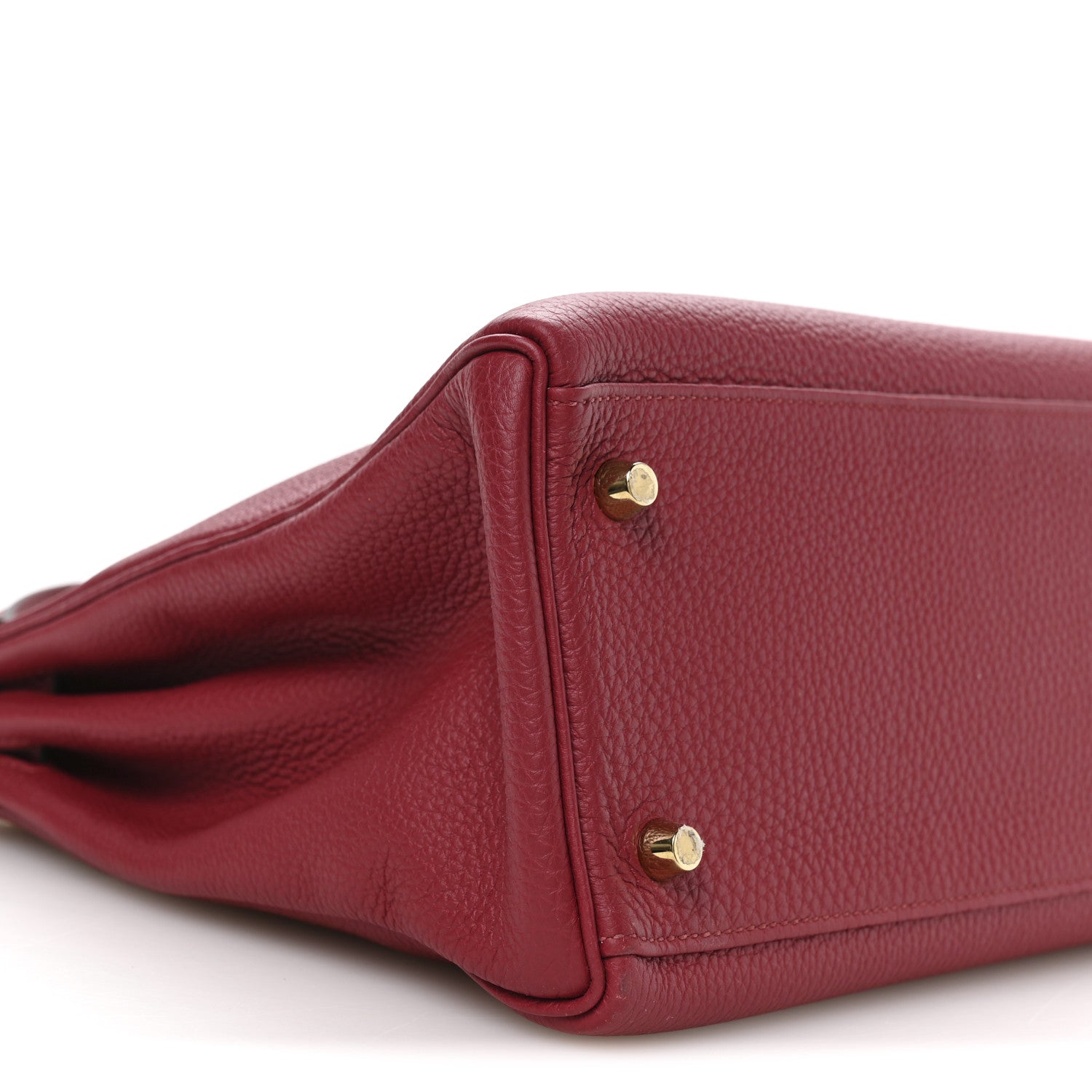 HERMES KELLY 32 RETOURNE RUBIS TOGO GOLD HARDWARE
