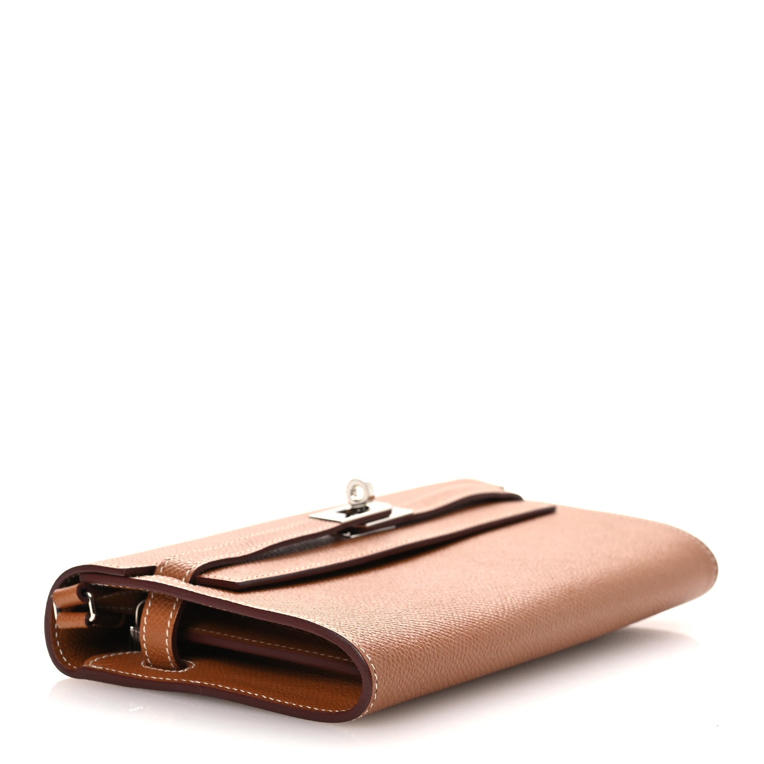 エルメス ケリートゥーゴー 長財布 Gold エプソン シルバー金具 HERMES KELLY TO GO WALLET GOLD EPSOM SILVER HARDWARE