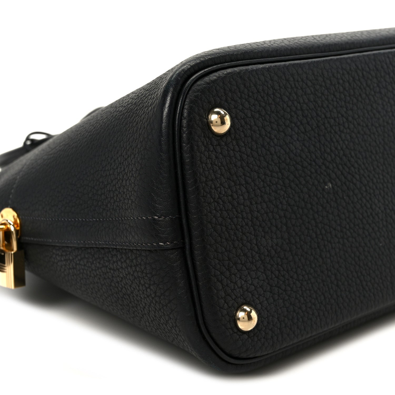 エルメス ボリード 35 Bleu Indigo フィヨルド ゴールド金具 HERMES BOLIDE 35 BLEU INDIGO FJORD GOLD HARDWARE