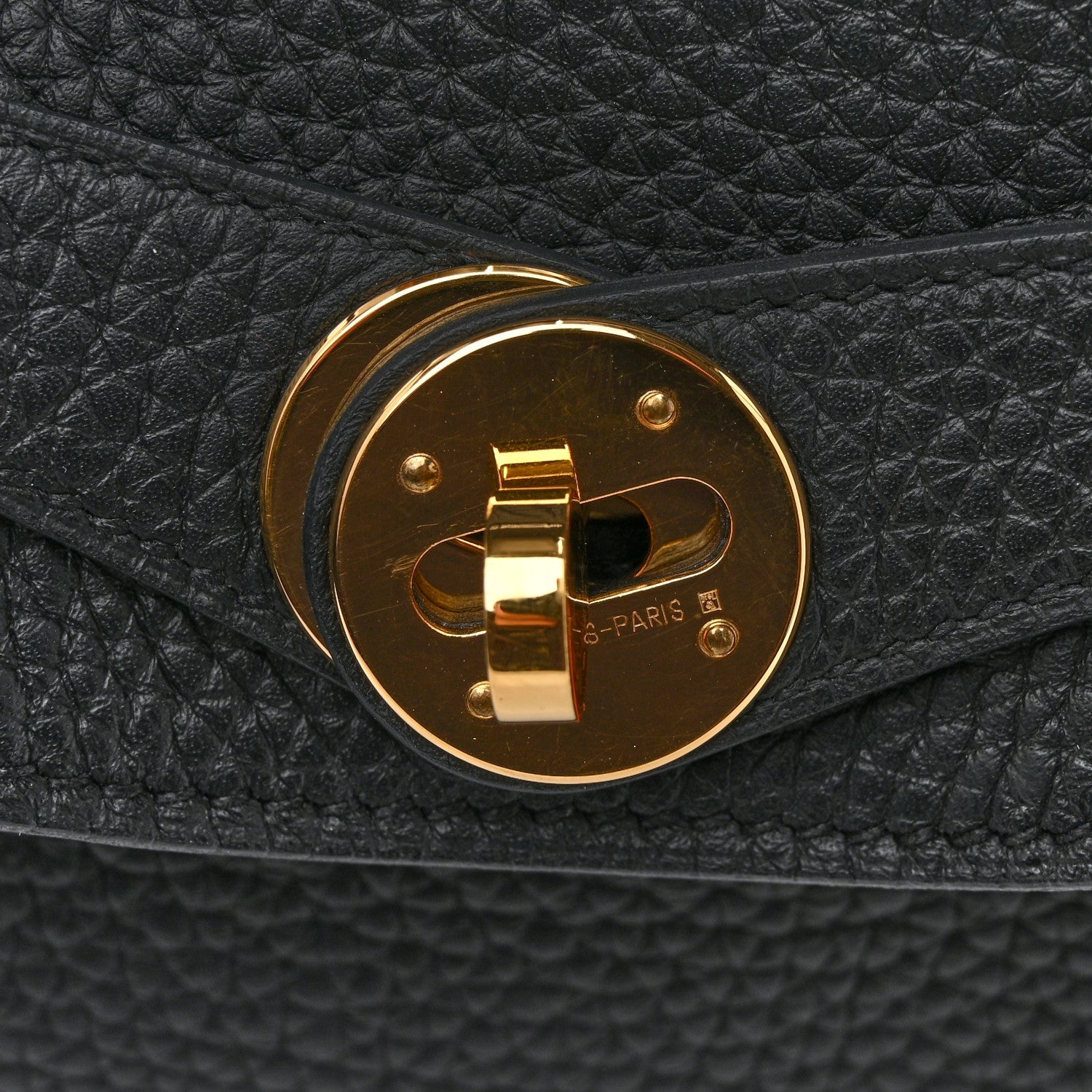 エルメス リンディ 26 Black トリヨンクレマンス ゴールド金具 HERMES LINDY 26 BLACK TAURILLON CLEMENCE GOLD HARDWARE