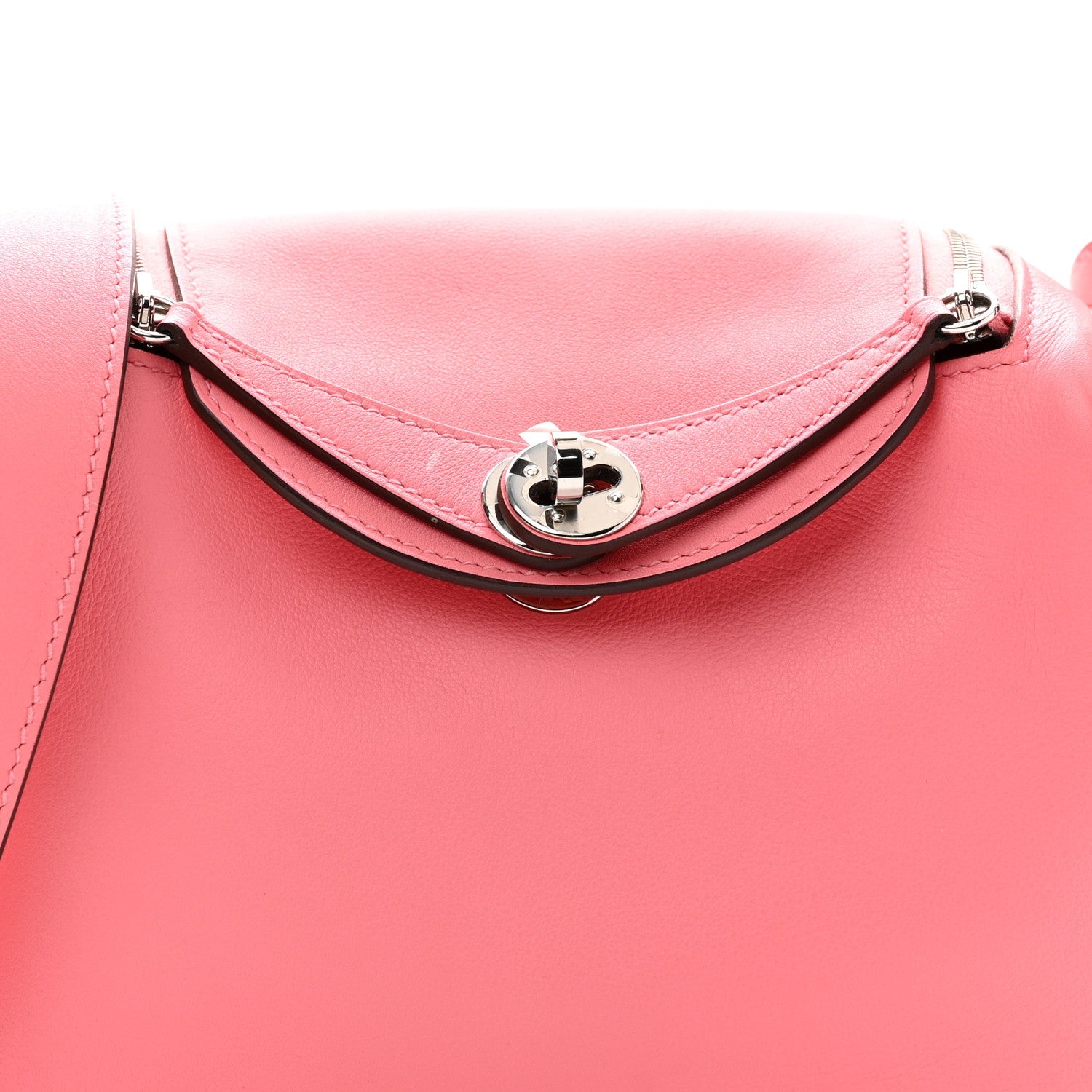 エルメス リンディ 20 Rose Ete スイフト シルバー金具 HERMES LINDY 20 ROSE ETE SWIFT SILVER HARDWARE