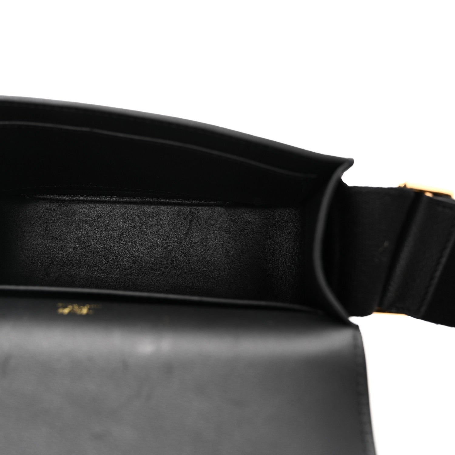 エルメス ゲタ Black シェーブルミゾール ゴールド金具 HERMES GETA BLACK CHEVRE MYSORE GOLD HARDWARE