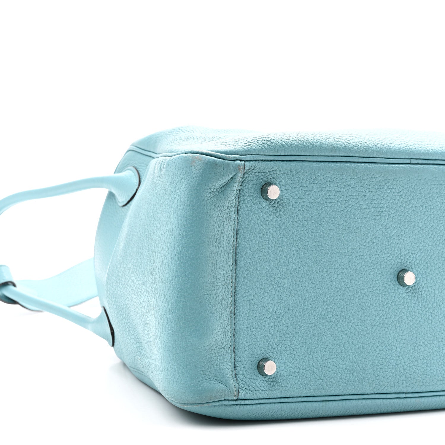 エルメス リンディ 34 Bleu Atoll トリヨンクレマンス シルバー金具 HERMES LINDY 34 BLEU ATOLL TAURILLON CLEMENCE SILVER HARDWARE
