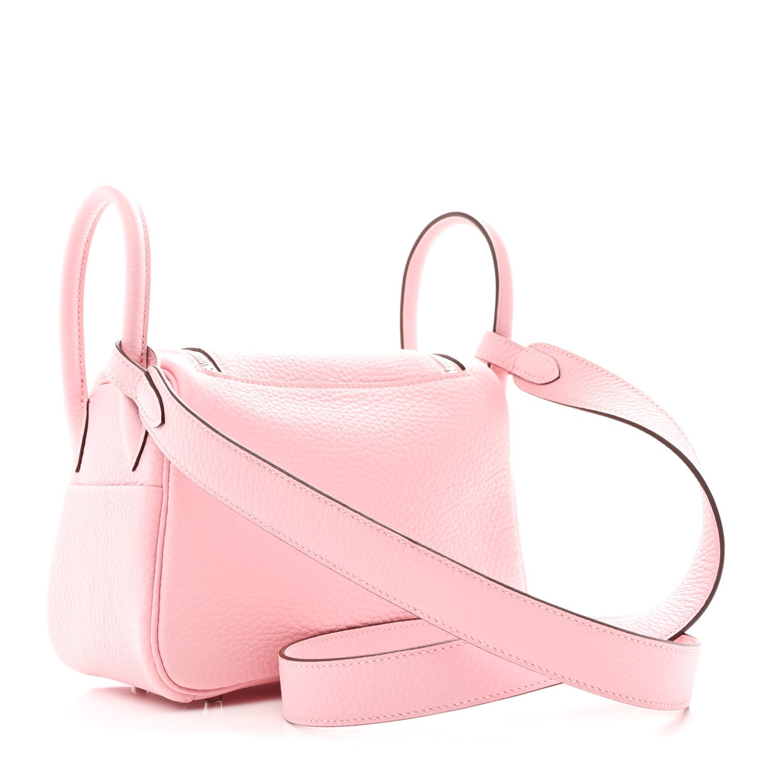エルメス リンディ 20 ヴェルソ Rose Sakura Gris Perle Rose Sakura Gris Perle トリヨンクレマンス シルバー金具 HERMES LINDY 20 VERSO ROSE SAKURA GRIS PERLE ROSE SAKURA GRIS PERLE TAURILLON CLEMENCE SILVER HARDWARE