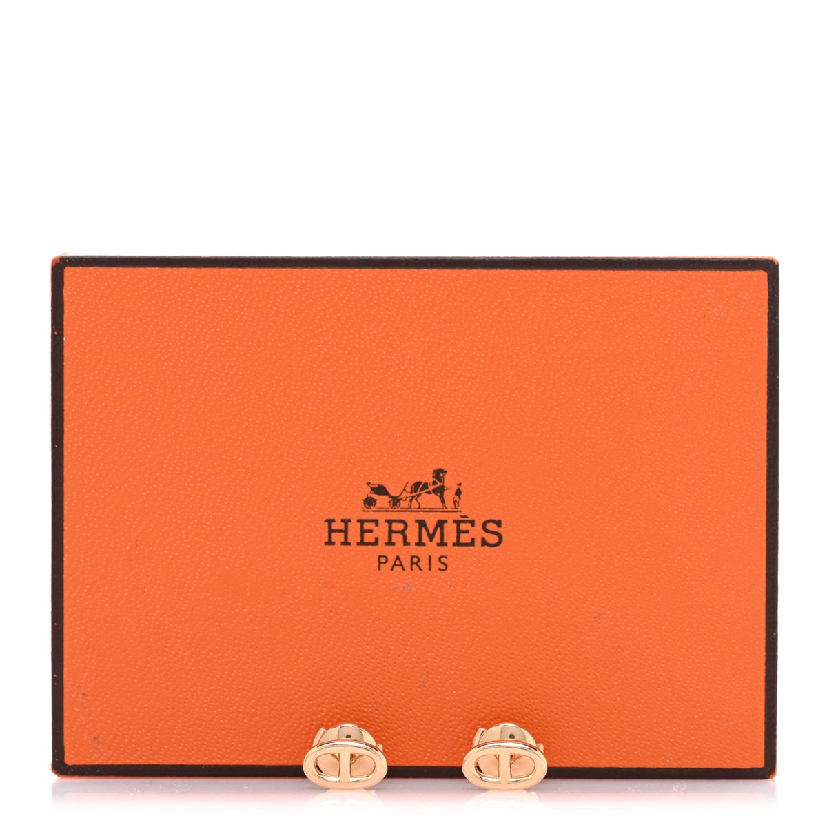 エルメス ファランドール ピアス 18K ローズゴールド HERMES FARANDOLE EARRINGS 18K ROSE GOLD