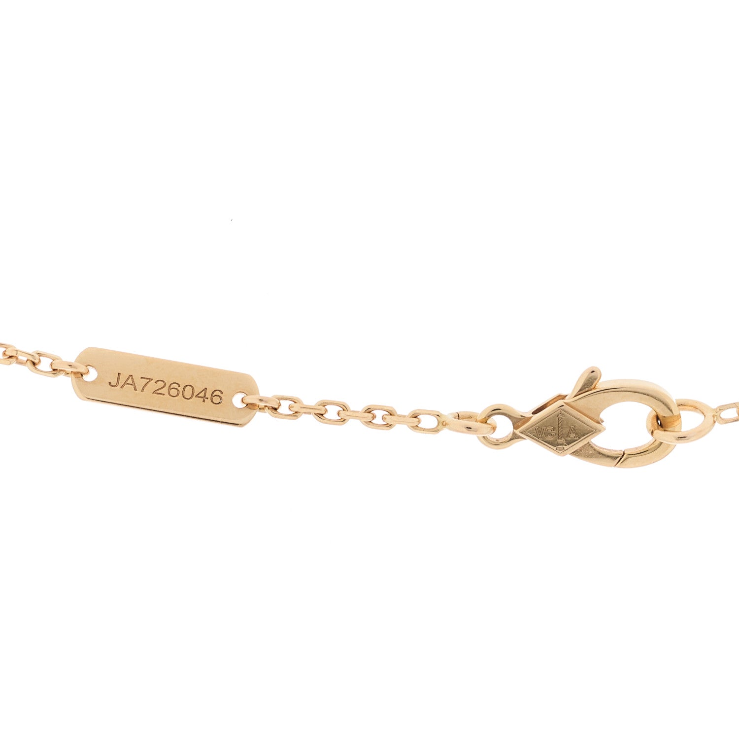 ヴァンクリーフ＆アーペル ヴィンテージアルハンブラ ペンダントネックレス マザーオブパール 18K ローズゴールド VAN CLEEF & ARPELS VINTAGE ALHAMBRA PENDANT NECKLACE MOTHER OF PEARL 18K ROSE GOLD