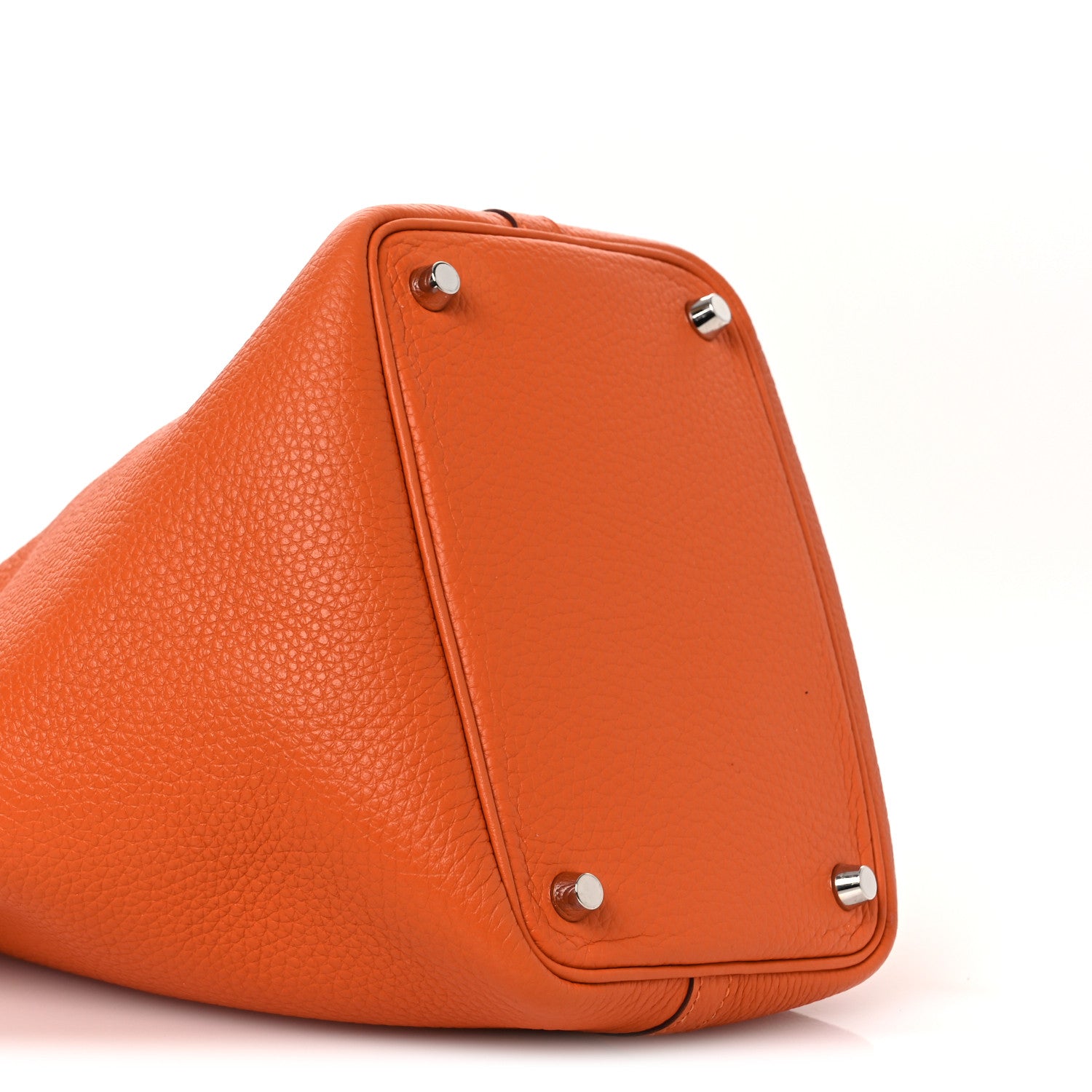 エルメス ピコタンロック PM 18 Orange トリヨンクレマンス シルバー金具 HERMES PICOTIN PM 18 ORANGE TAURILLON CLEMENCE SILVER HARDWARE