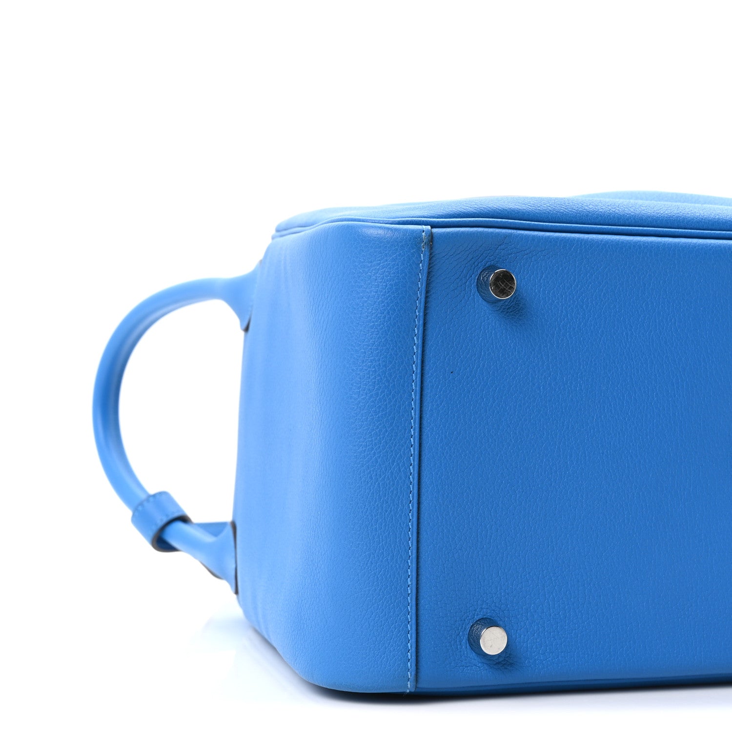 エルメス リンディ 30 Bleu Hydra エバーカラー シルバー金具 HERMES LINDY 30 BLEU HYDRA EVERCOLOR SILVER HARDWARE