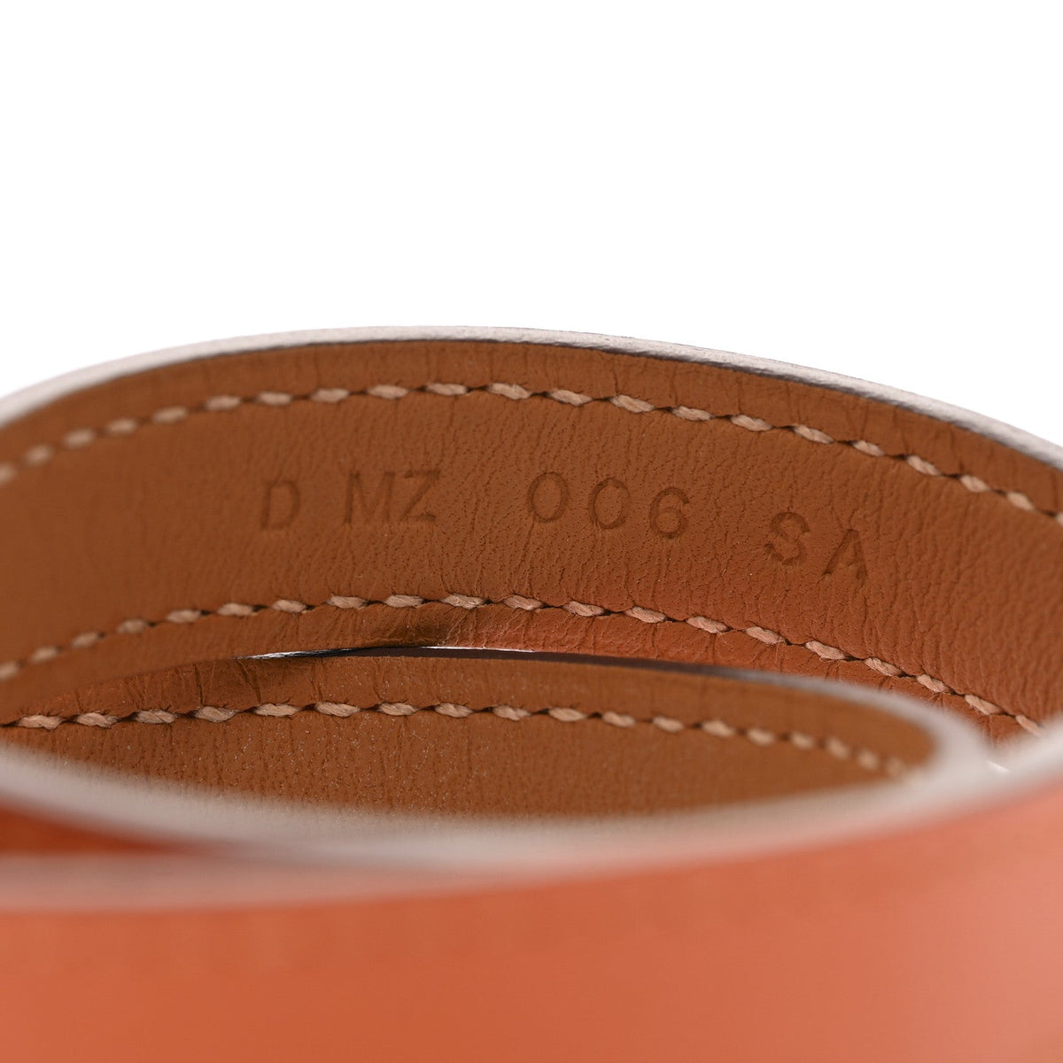 エルメス ケリー ドゥブルトゥール ブレスレット スイフト T2 オレンジ HERMES KELLY DOUBLE TOUR BRACELET SWIFT T2 ORANGE