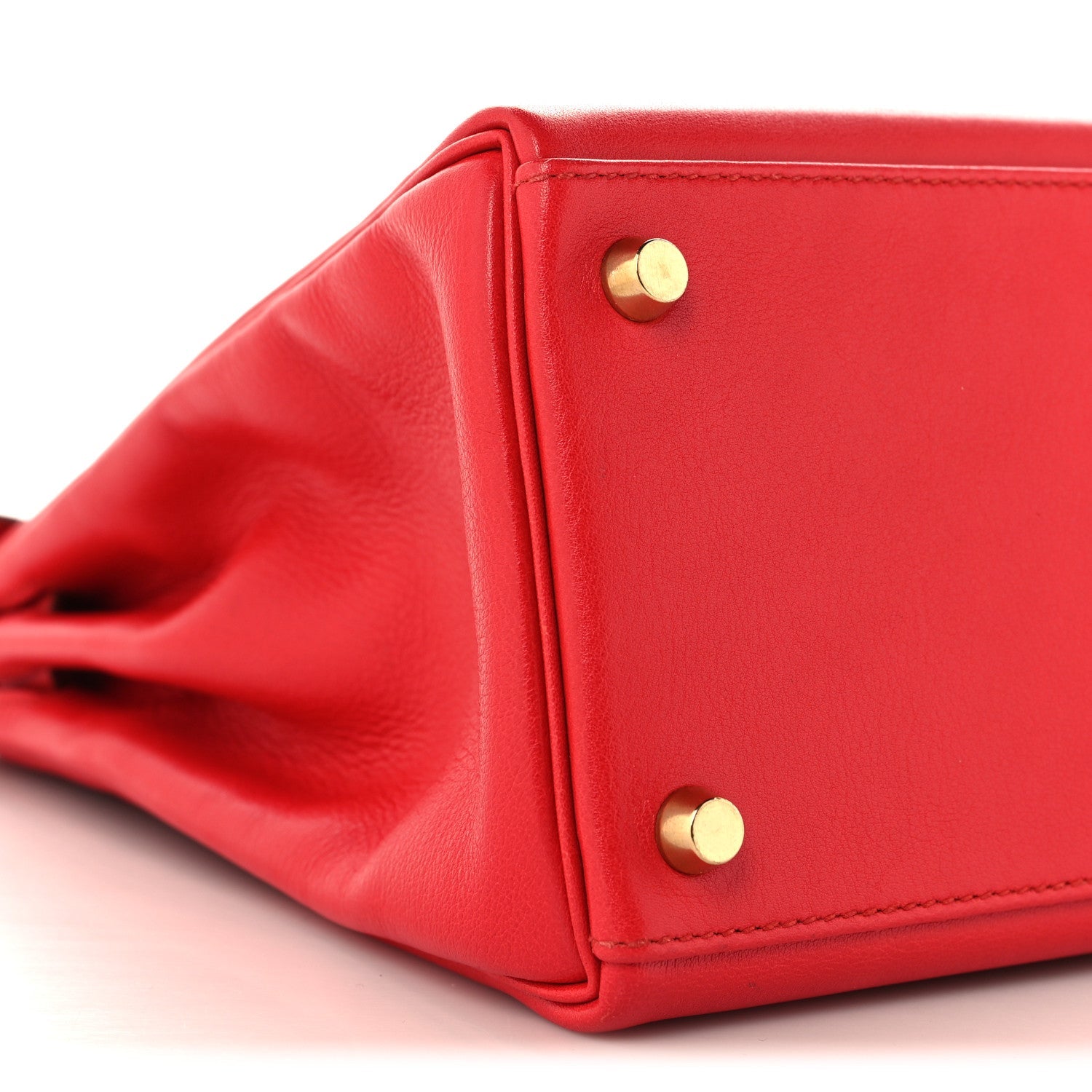 エルメス ケリー32 内縫い Vermillion スイフト ゴールド金具 HERMES KELLY32 RETOURNE VERMILLION SWIFT GOLD HARDWARE