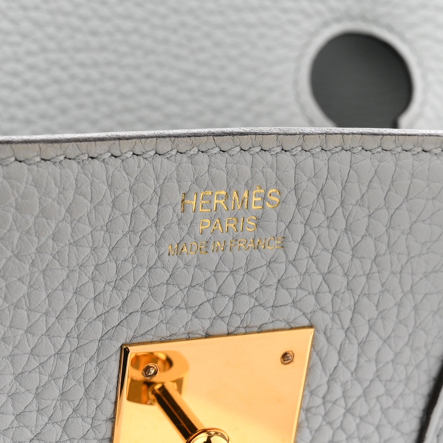 エルメス バーキン 30 Bleu Pale トゴ ゴールド金具 HERMES BIRKIN 30 BLEU PALE TOGO GOLD HARDWARE