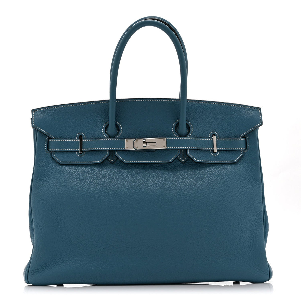 エルメス バーキン 35 Blue Jean トゴ シルバー金具 HERMES BIRKIN 35 BLUE JEAN TOGO SILVER HARDWARE