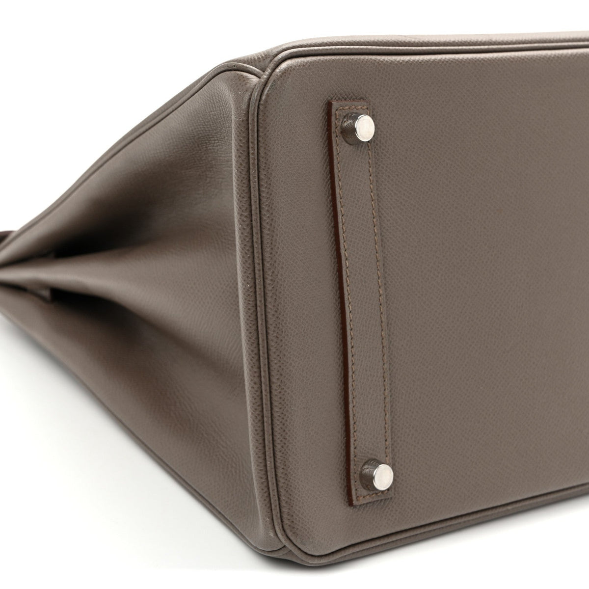 Hermès Birkin 35 Etain Epsom Silver Hardware