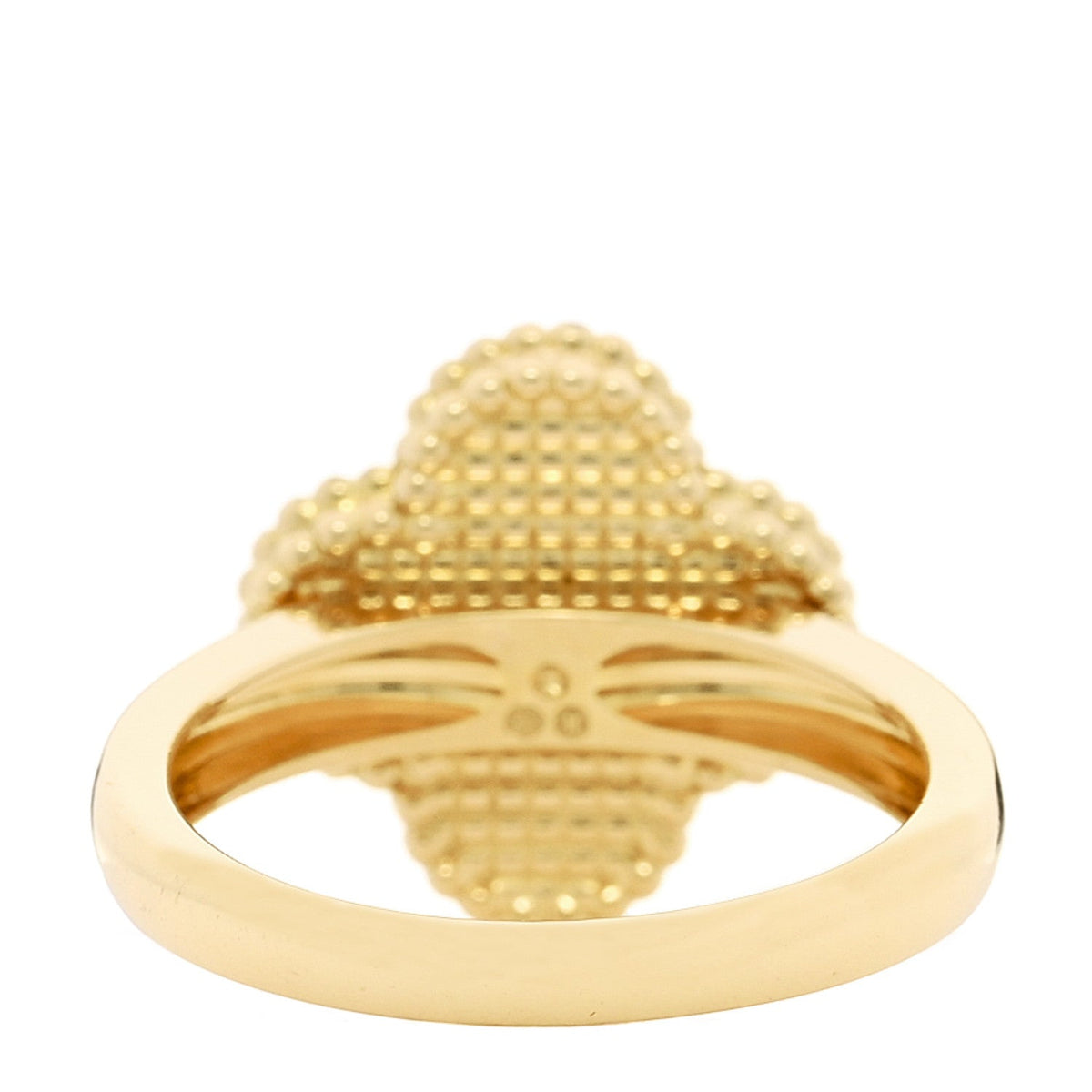 ヴァンクリーフ＆アーペル ヴィンテージアルハンブラ リング マルチカラー 18K イエローゴールド VAN CLEEF & ARPELS VINTAGE ALHAMBRA RING MULTICOLOR 18K YELLOW GOLD