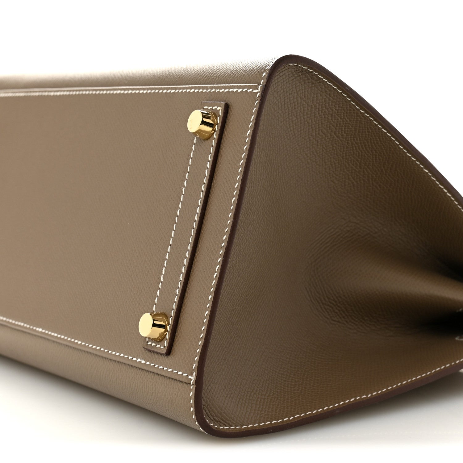 エルメス バーキン 30 外縫い Etoupe エプソン ゴールド金具 HERMES BIRKIN 30 SELLIER ETOUPE EPSOM GOLD HARDWARE