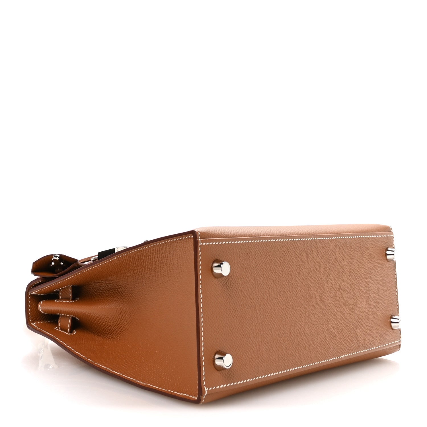 エルメス ケリー 25 外縫い Gold エプソン シルバー金具 HERMES KELLY 25 SELLIER GOLD EPSOM SILVER HARDWARE