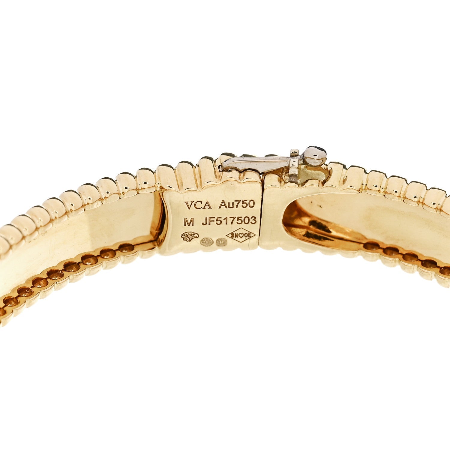 ヴァンクリーフ＆アーペル ペルレ ブレスレット 18K イエローゴールド VAN CLEEF & ARPELS PERLÉE BRACELET 18K YELLOW GOLD