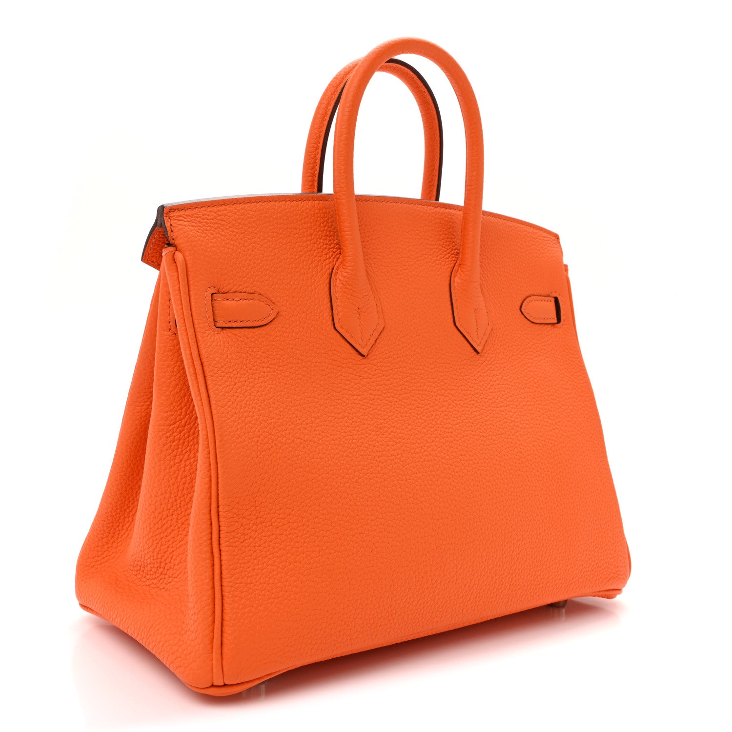 エルメス バーキン 25 Orange Minium トゴ シルバー金具 HERMES BIRKIN 25 ORANGE MINIUM TOGO SILVER HARDWARE