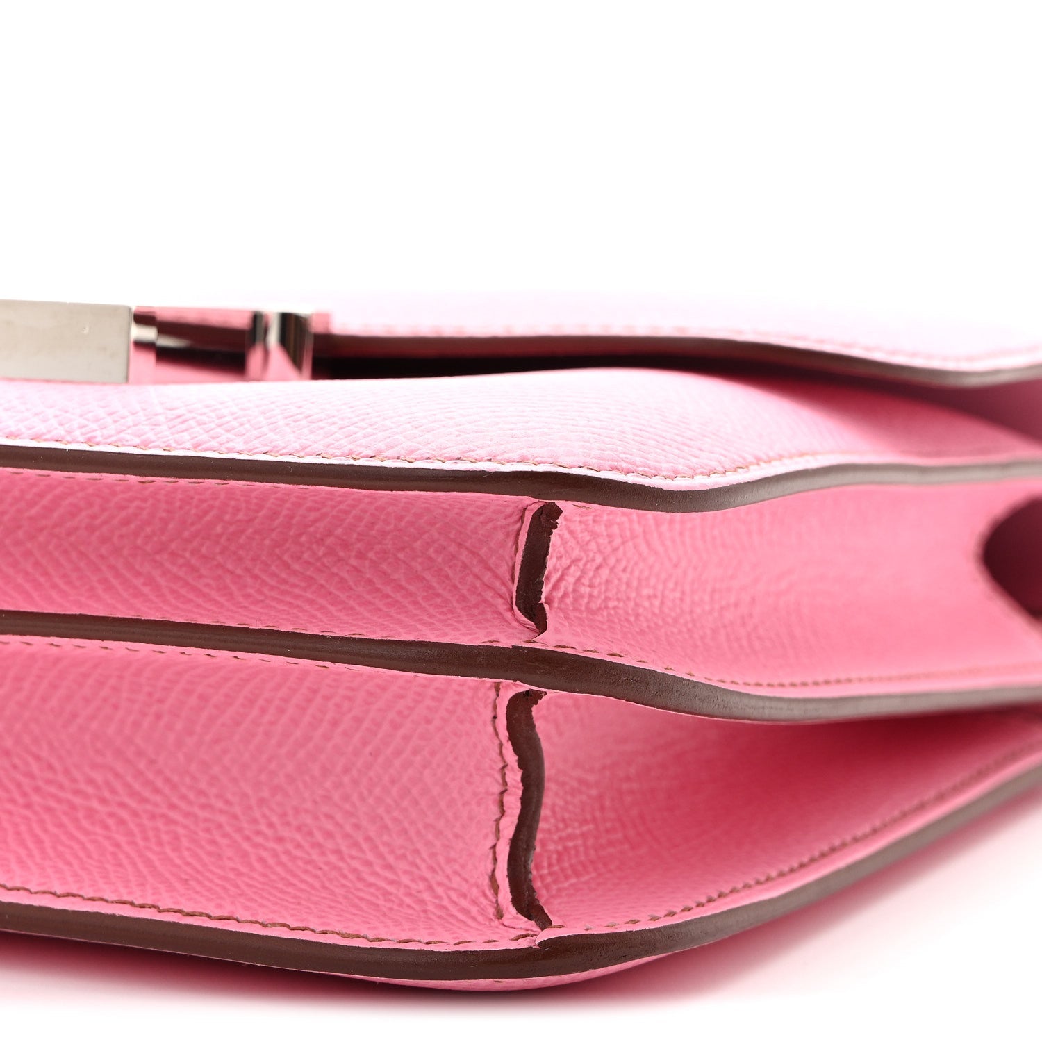 エルメス  ミニコンスタンス 18 Bubblegum Pink エプソン シルバー金具 HERMES MINI CONSTANCE 18 BUBBLEGUM PINK EPSOM SILVER HARDWARE