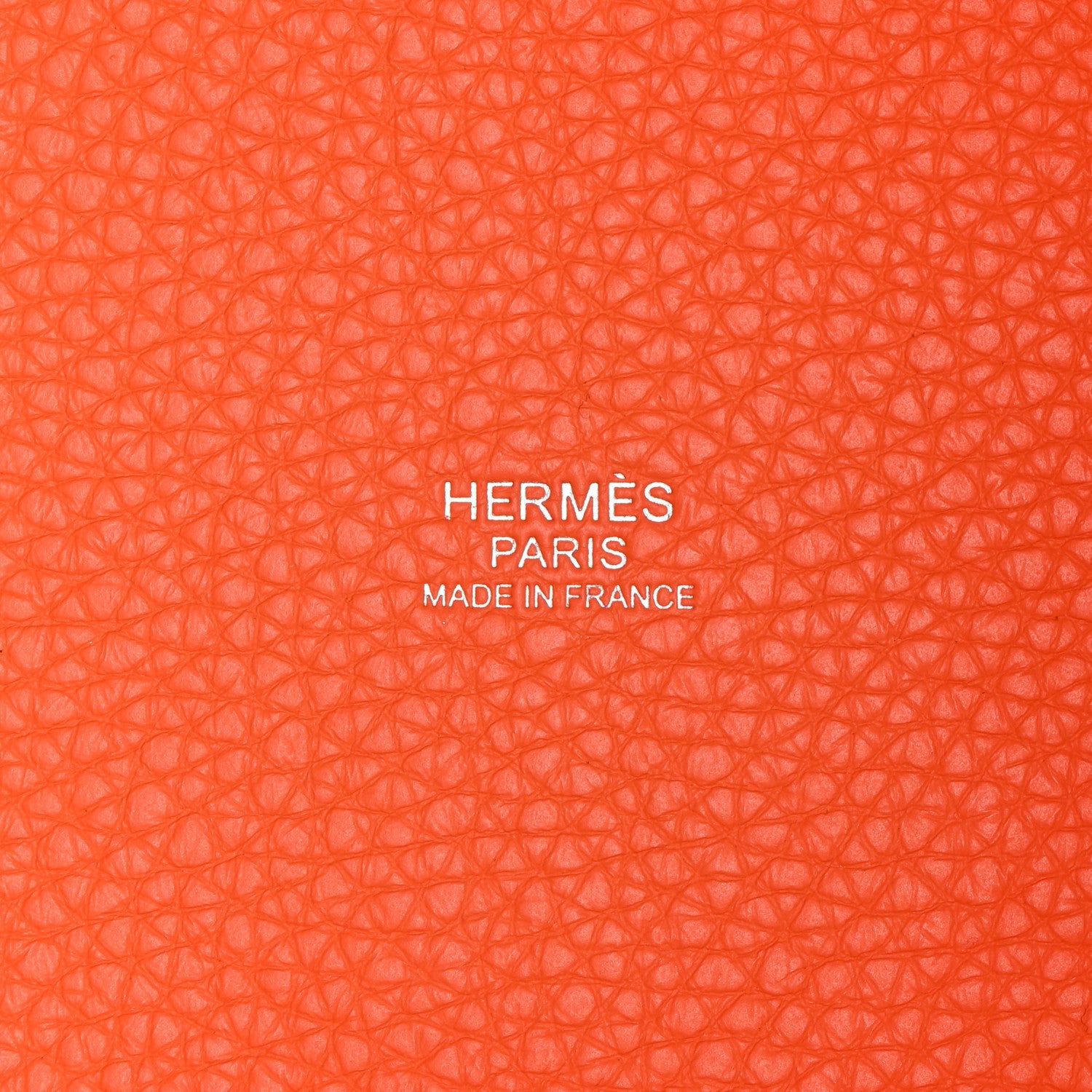 エルメス ピコタンロック PM 18 Orange トリヨンクレマンス シルバー金具 HERMES PICOTIN LOCK PM 18 ORANGE TAURILLON CLEMENCE SILVER HARDWARE