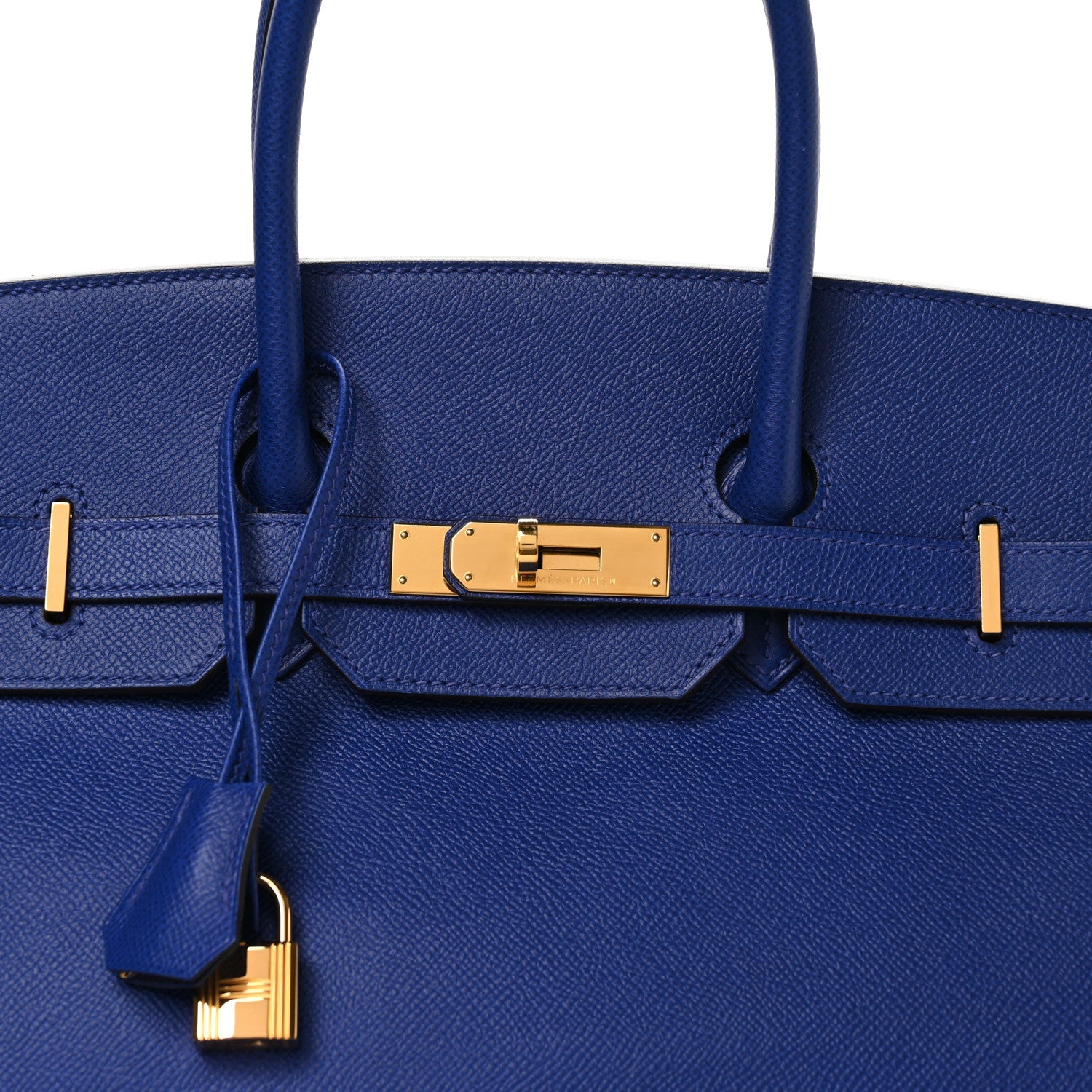 エルメス バーキン 35 Bleu Electrique エプソン ゴールド金具 HERMES BIRKIN 35 EPSOM BLEU ELECTRIQUE GOLD HARDWARE