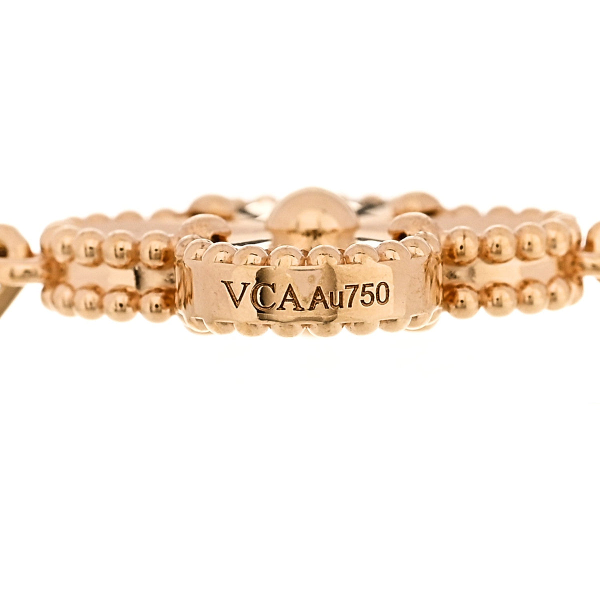 ヴァンクリーフ＆アーペル ヴィンテージアルハンブラ 5モチーフ ブレスレット マルチカラー 18K イエローゴールド VAN CLEEF & ARPELS VINTAGE ALHAMBRA 5 MOTIFS BRACELET MULTICOLOR 18K YELLOW GOLD