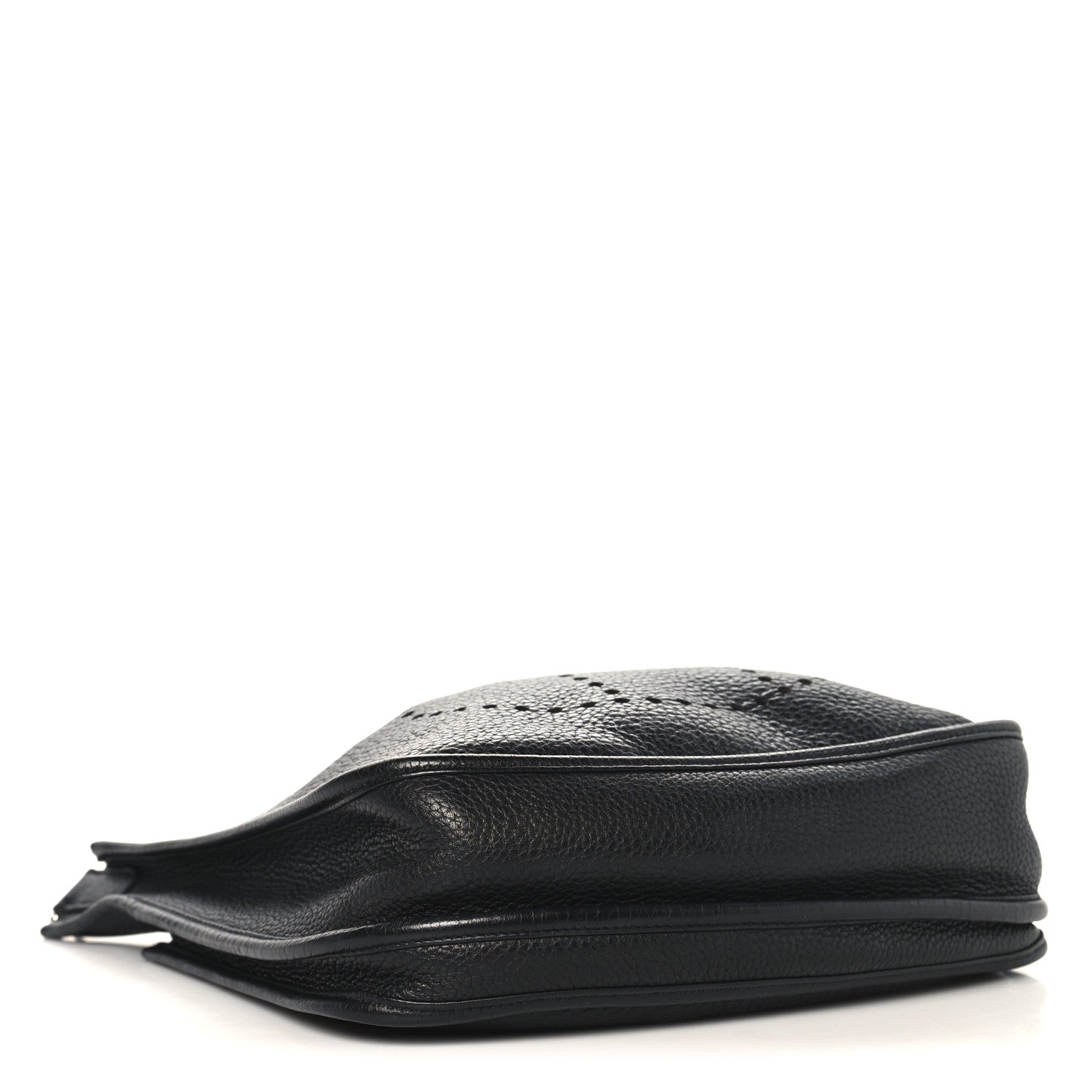 エルメス エヴリン Black PM トリヨンクレマンス シルバー金具 HERMES EVELYNE PM BLACK TAURILLON CLEMENCE SILVER HARDWARE
