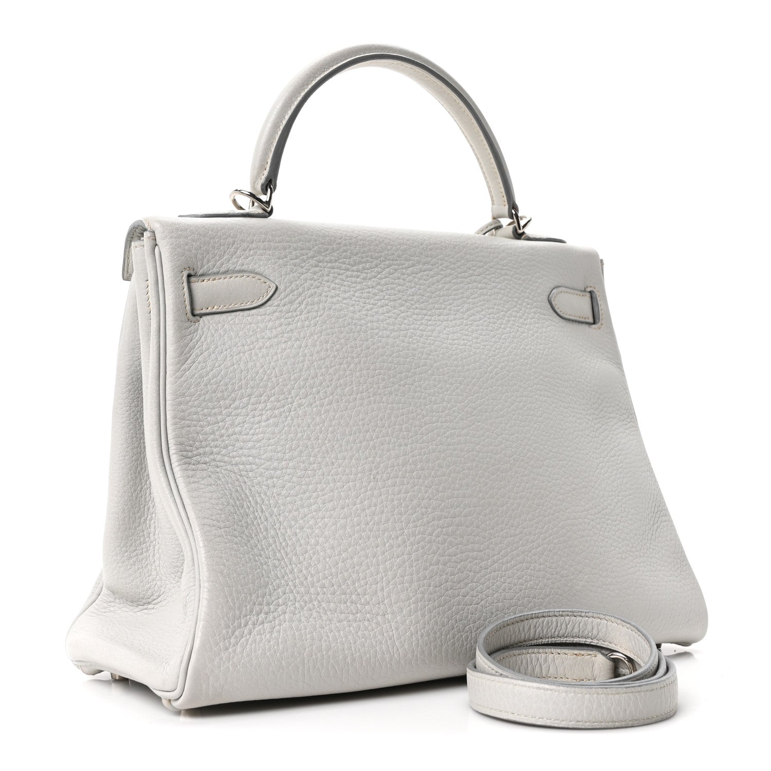 エルメス ケリー32 内縫い Gris Perle トリヨンクレマンス シルバー金具 HERMES KELLY32 RETOURNE GRIS PERLE TAURILLON CLEMENCE SILVER HARDWARE