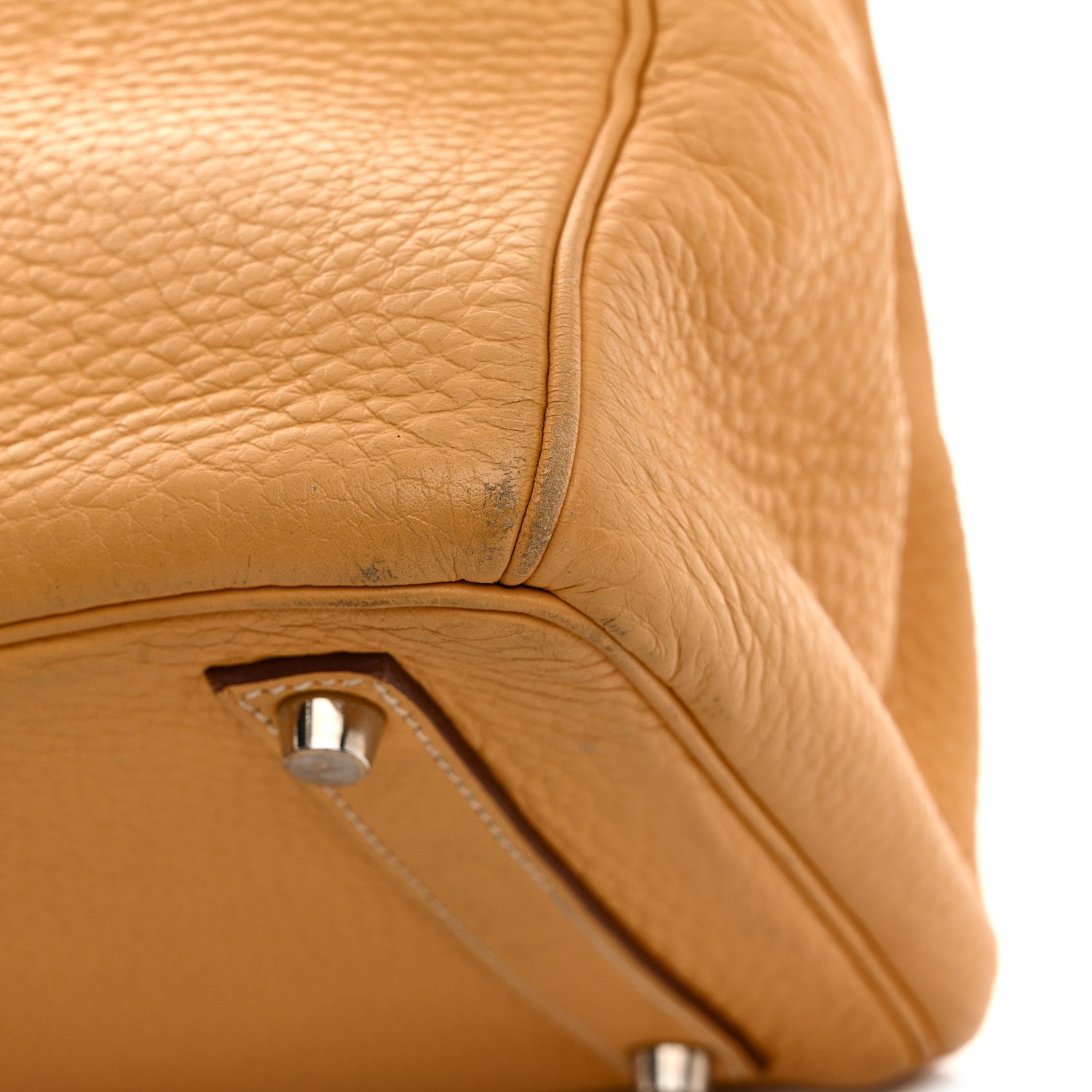 エルメス バーキン 32 オータクロア HAC Natural Sable トリヨンクレマンス シルバー金具 HERMES BIRKIN 32 HAC NATURAL SABLE TAURILLON CLEMENCE SILVER HARDWARE