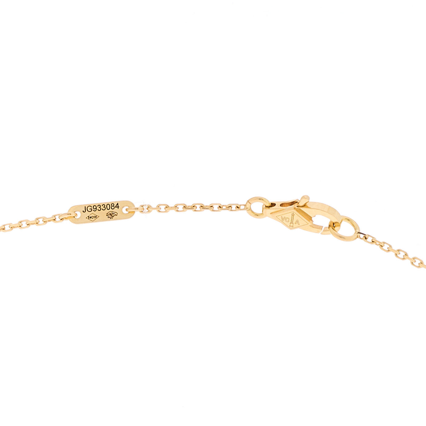 ヴァンクリーフ＆アーペル スウィートアルハンブラ ペンダントネックレス マザーオブパール 18K イエローゴールド VAN CLEEF & ARPELS SWEET ALHAMBRA PENDANT NECKLACE MOTHER OF PEARL 18K YELLOW GOLD