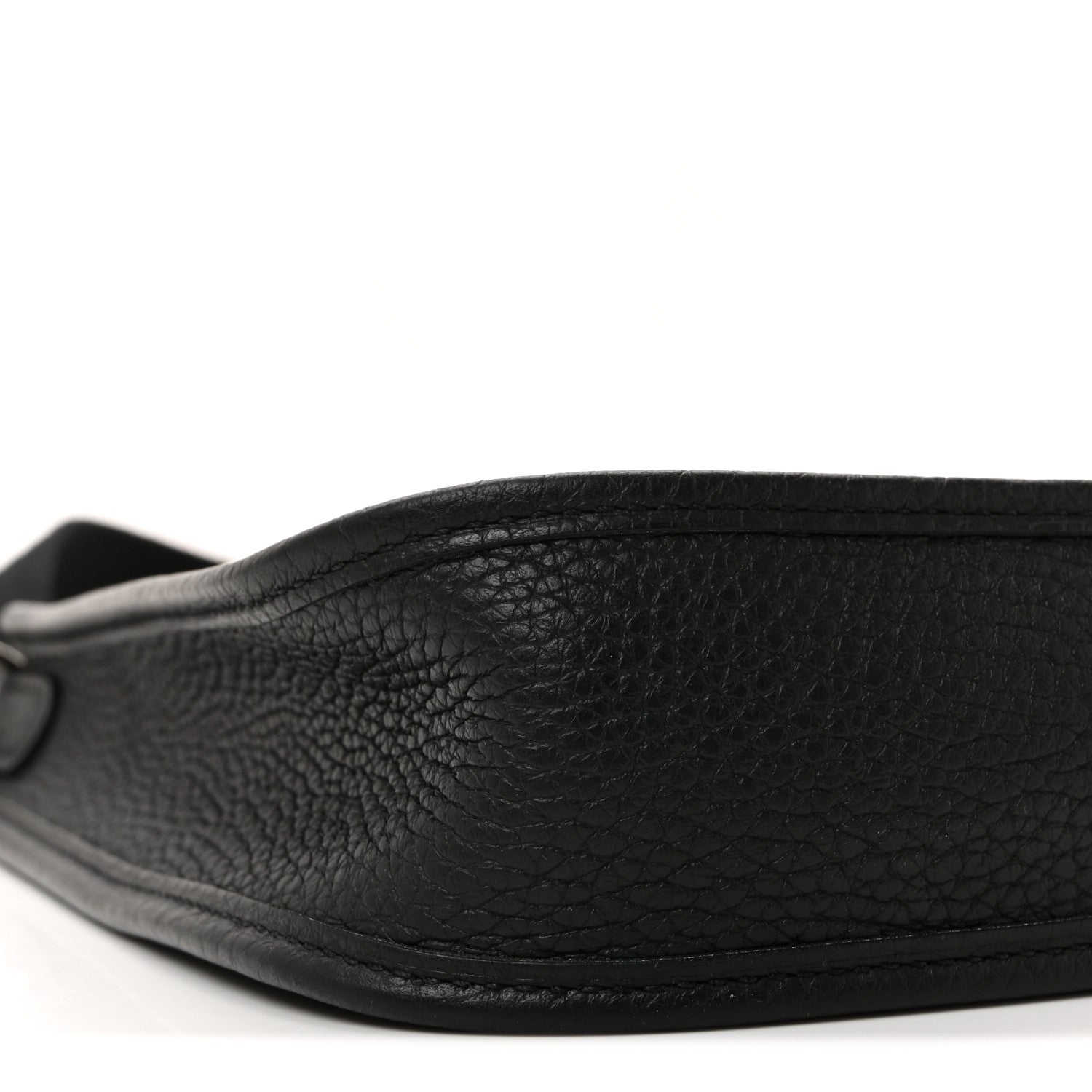 エルメス ミニエヴリン TPM Black トリヨンクレマンス シルバー金具 HERMES MINI EVELYNE TPM BLACK TAURILLON CLEMENCE SILVER HARDWARE