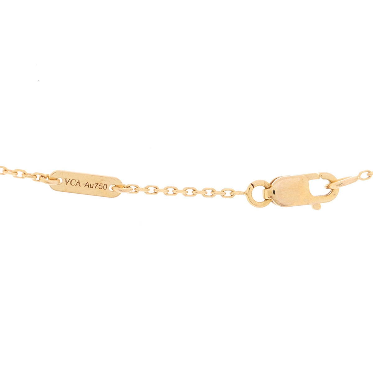 ヴァンクリーフ＆アーペル スウィートアルハンブラ ペンダントネックレス カーネリアン 18K ローズゴールド VAN CLEEF & ARPELS SWEET ALHAMBRA PENDANT NECKLACE CARNELIAN 18K ROSE GOLD