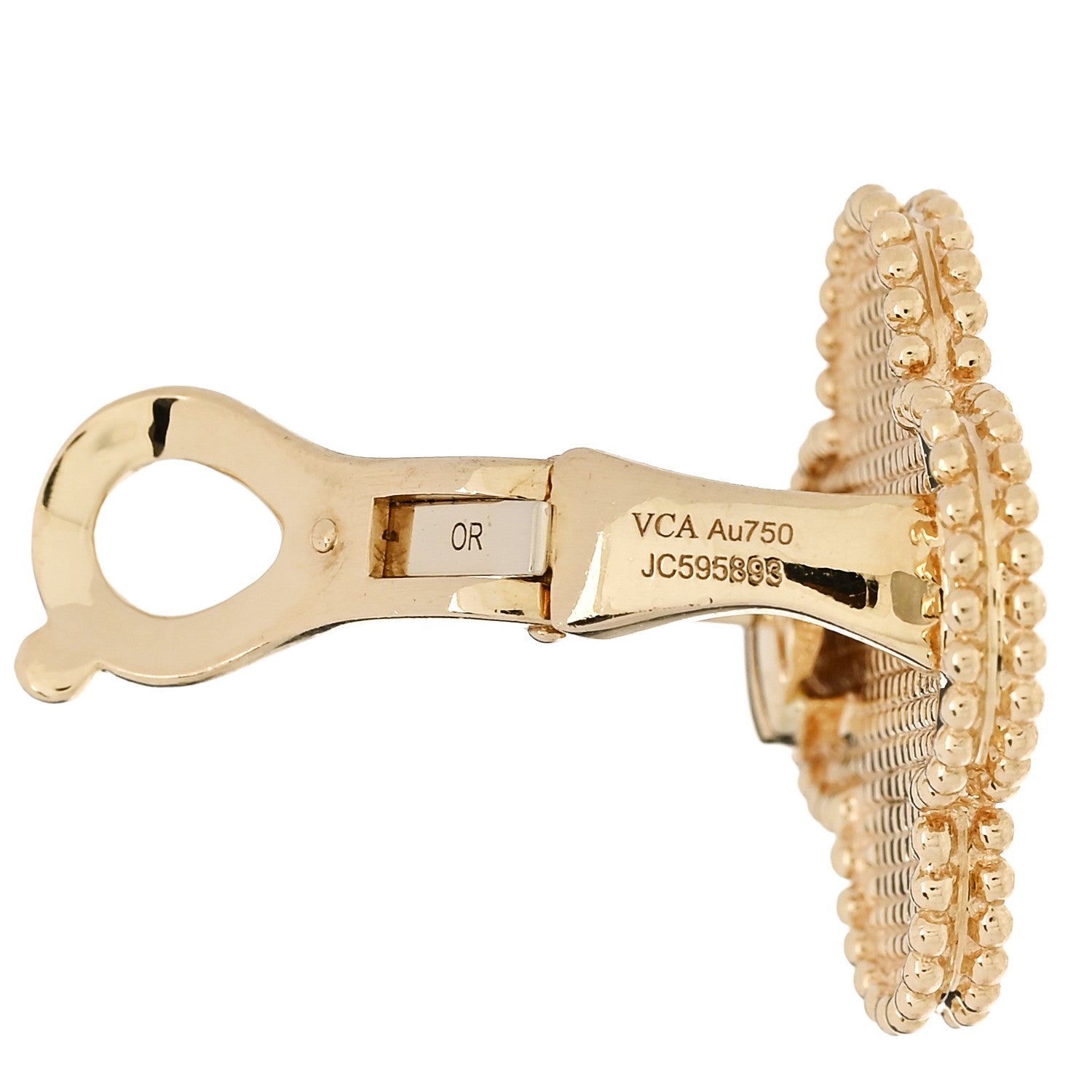 ヴァンクリーフ＆アーペル マジックアルハンブラ ピアス 18K イエローゴールド VAN CLEEF & ARPELS MAGIC ALHAMBRA EARRINGS 18K YELLOW GOLD