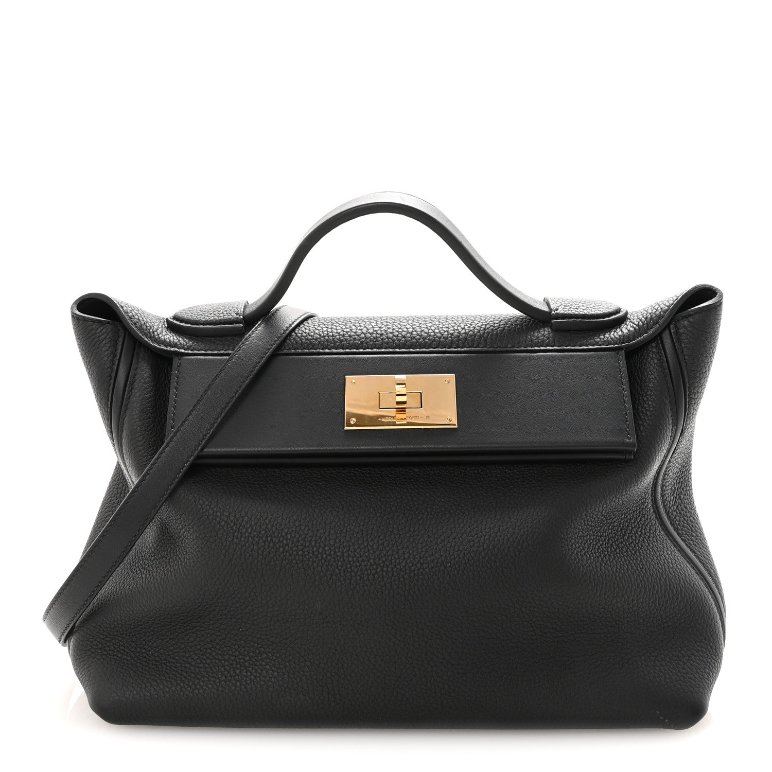 エルメス 24/24 ヴァンキャトル 29 Black スイフト / トゴ ゴールド金具 HERMES 24/24 29 BLACK SWIFT / TOGO GOLD HARDWARE