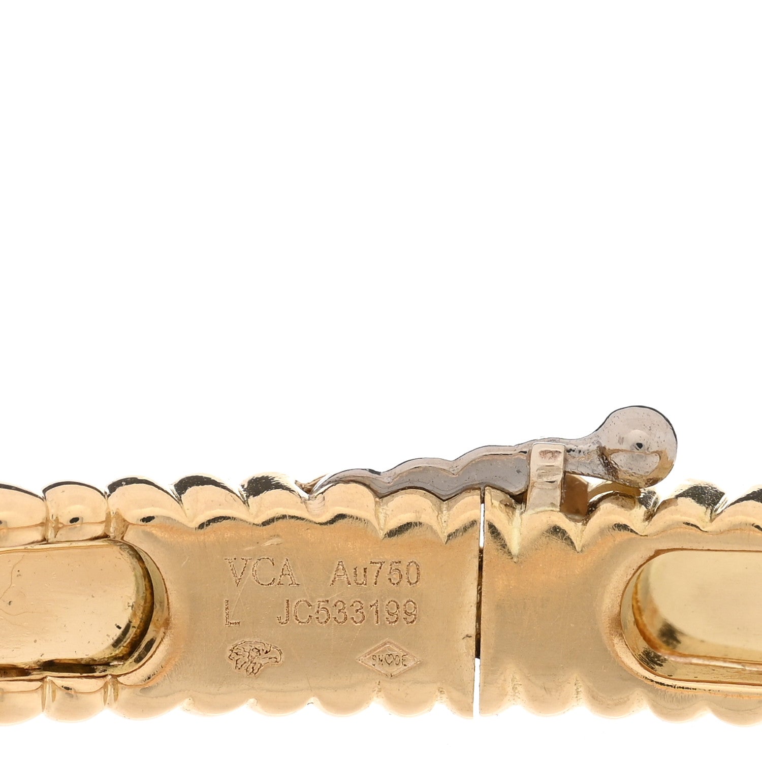 ヴァンクリーフ＆アーペル ペルレ ブレスレット ダイヤモンド 18K イエローゴールド VAN CLEEF & ARPELS PERLÉE BRACELET DIAMOND 18K YELLOW GOLD