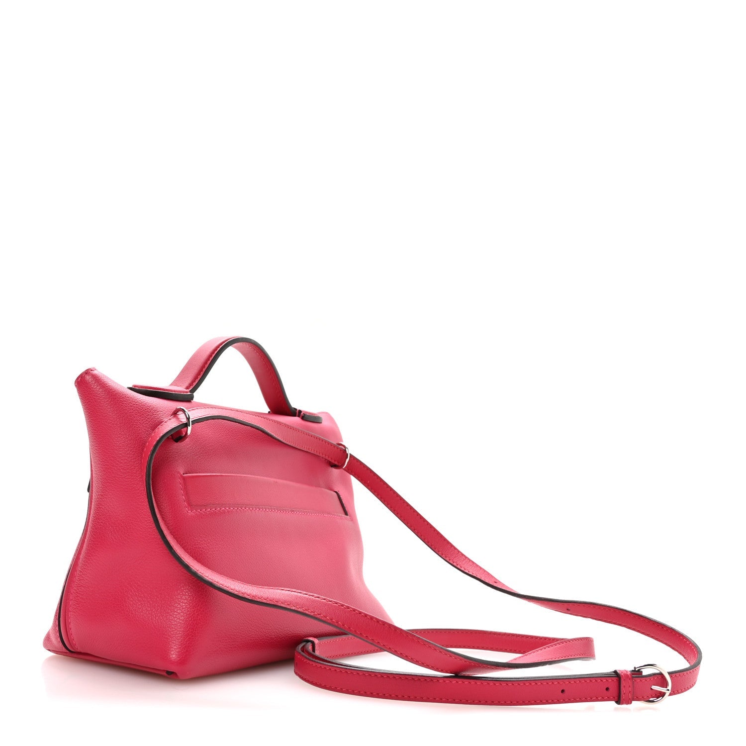 エルメス 24/24 ミニヴァンキャトル 21 Framboise エバーカラー / スイフト シルバー金具 HERMES 24/24 21 FRAMBOISE EVERCOLOR / SWIFT SILVER HARDWARE