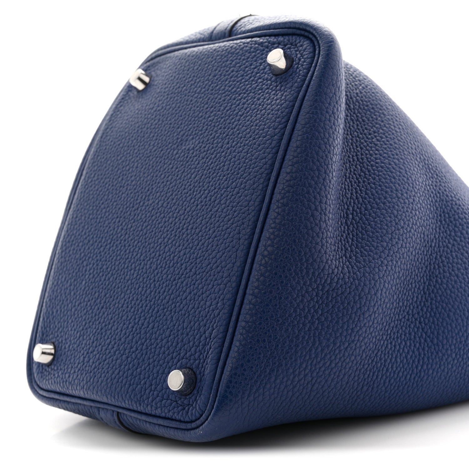エルメス ピコタンロック PM 18 Bleu Saphir トリヨンクレマンス シルバー金具 HERMES PICOTIN LOCK PM 18 BLEU SAPHIR TAURILLON CLEMENCE SILVER HARDWARE