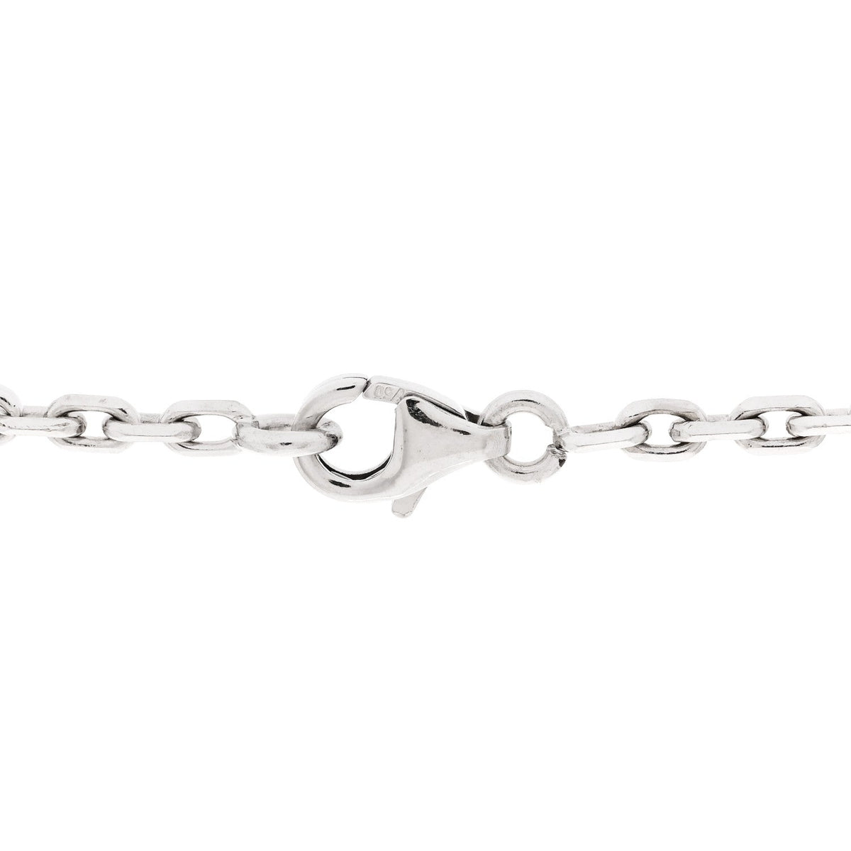 ヴァンクリーフ＆アーペル ヴィンテージアルハンブラ 20モチーフ ネックレス マザーオブパール 18K ホワイトゴールド VAN CLEEF & ARPELS VINTAGE ALHAMBRA 20 MOTIFS NECKLACE MOTHER OF PEARL 18K WHITE GOLD