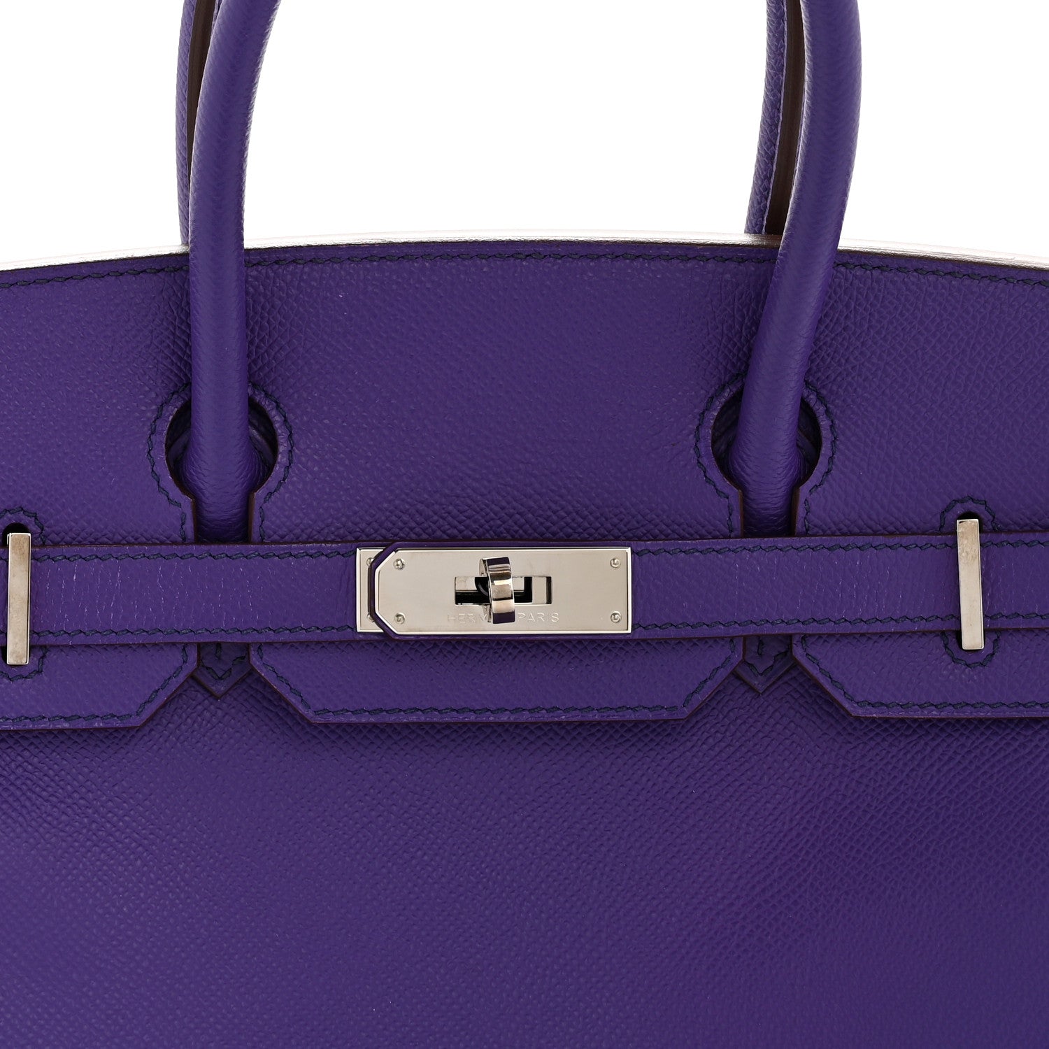 エルメス バーキン 30 Crocus エプソン シルバー金具 HERMES BIRKIN 30 CROCUS EPSOM SILVER HARDWARE