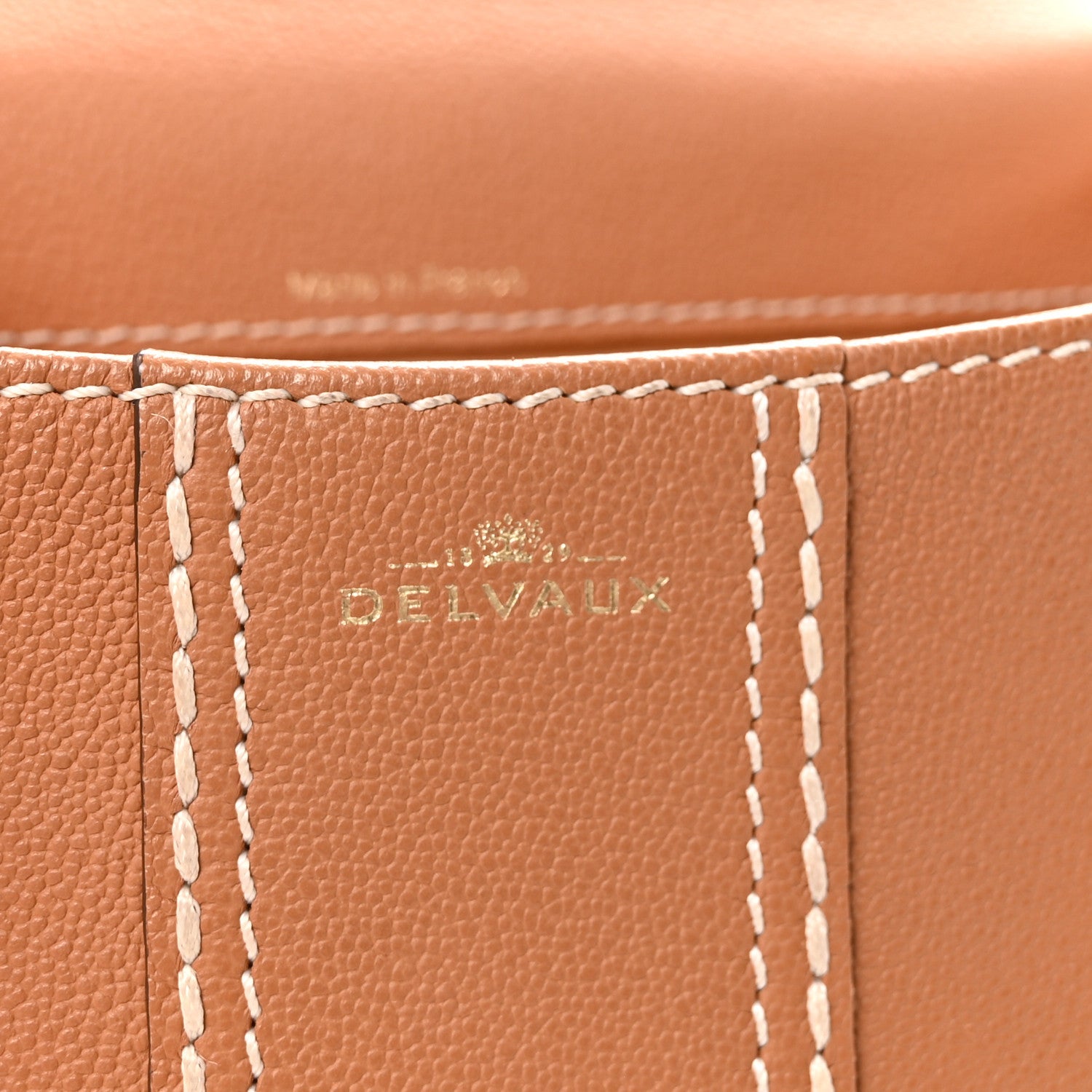 デルヴォー ブリヨン ミニ サーピケ ショルダーバッグ Vegetal Ivory グレインドロデオカーフスキン ゴールド金具 DELVAUX BRILLANT MINI SURPIQUE SHOULDER BAG VEGETAL IVORY GRAINED RODEO CALFSKIN GOLD HARDWARE