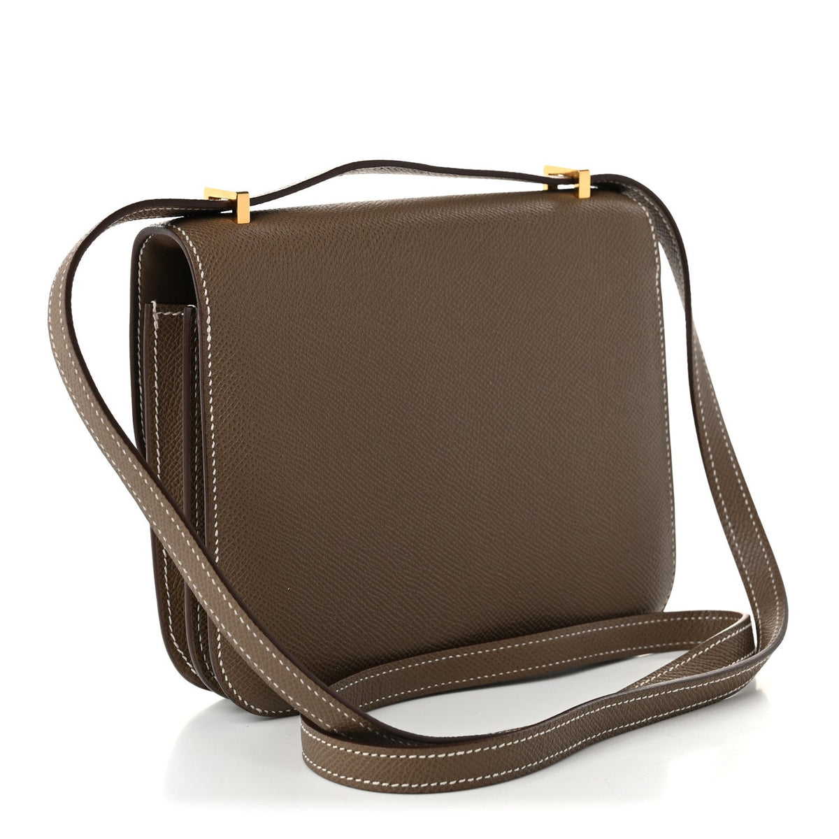 エルメス ミニコンスタンス 18 Etoupe エプソン ゴールド金具 HERMES MINI CONSTANCE 18 ETOUPE EPSOM GOLD HARDWARE